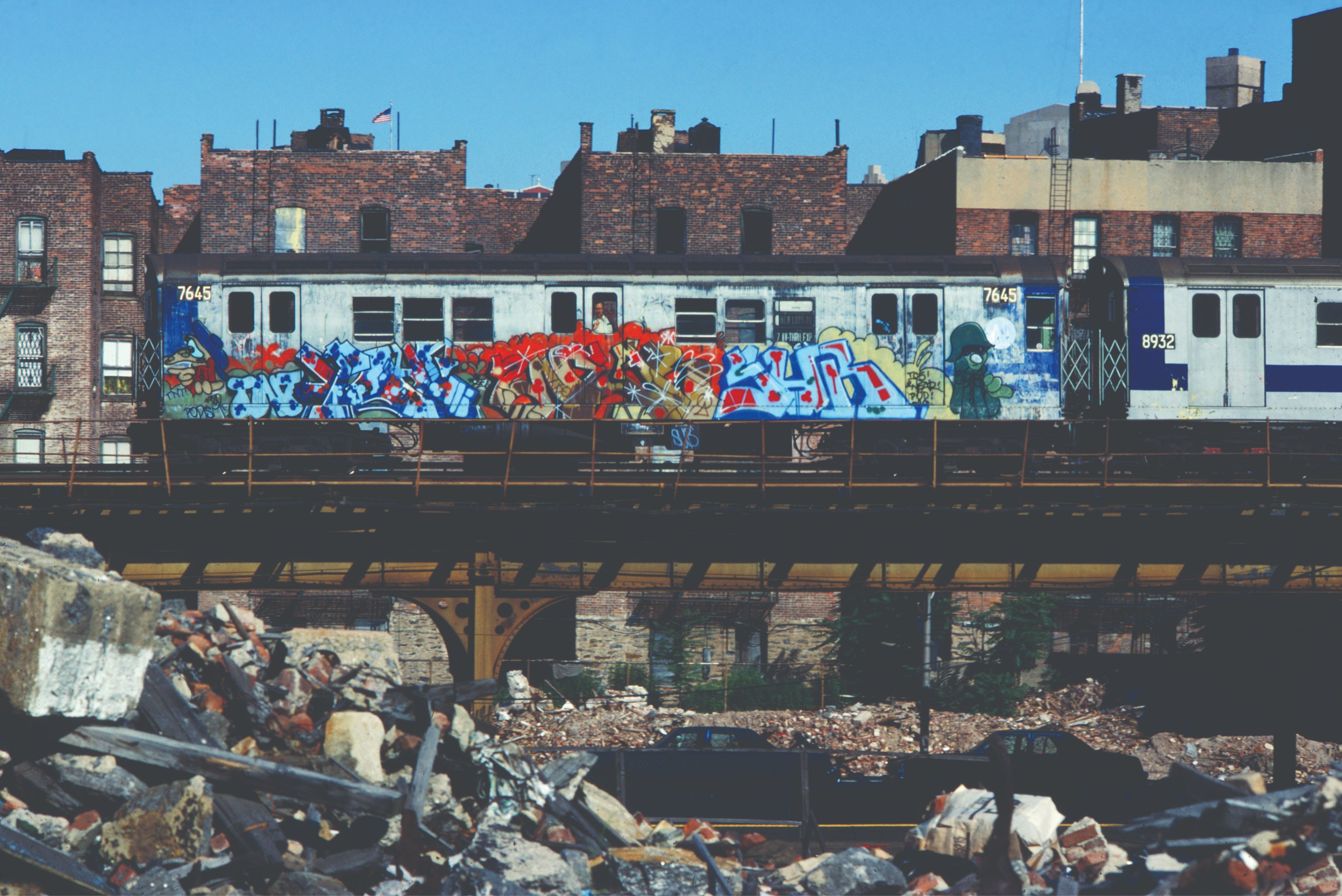 martha cooper train cab art