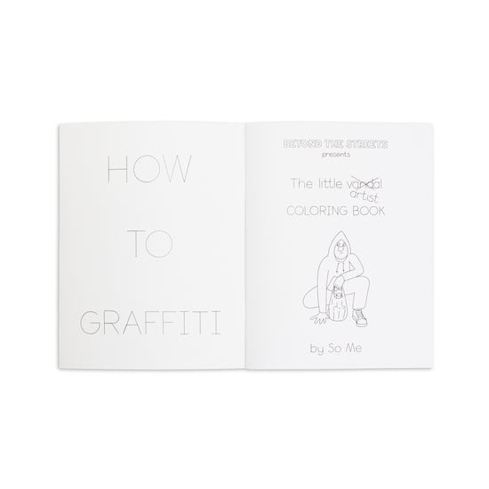So Me: How To Graffiti Coloring Book