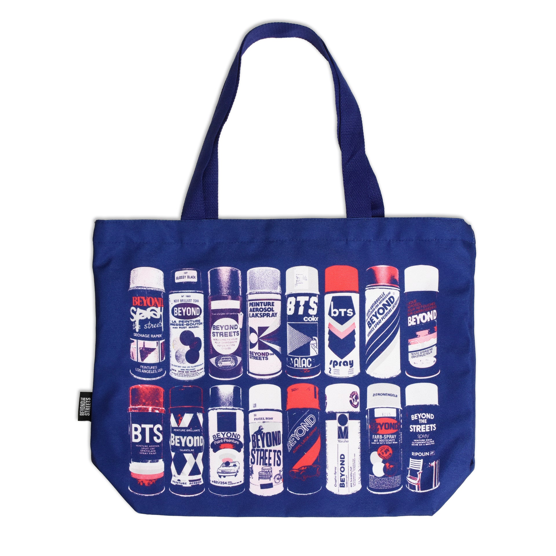 BEYOND THE STREETS: Spray Can Tote Bag