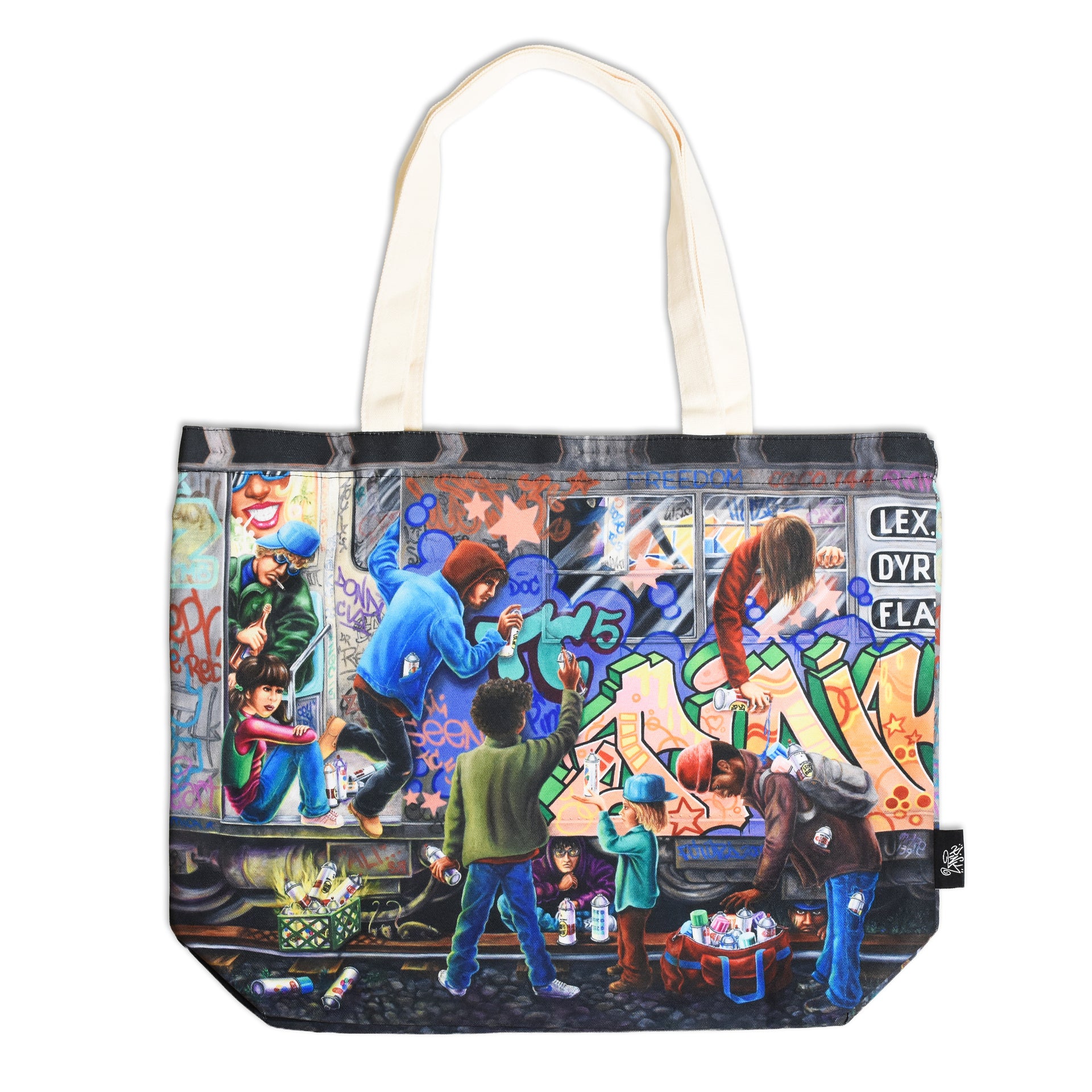 LADY PINK. x BEYOND THE STREETS: Borsa Tote Teamwork