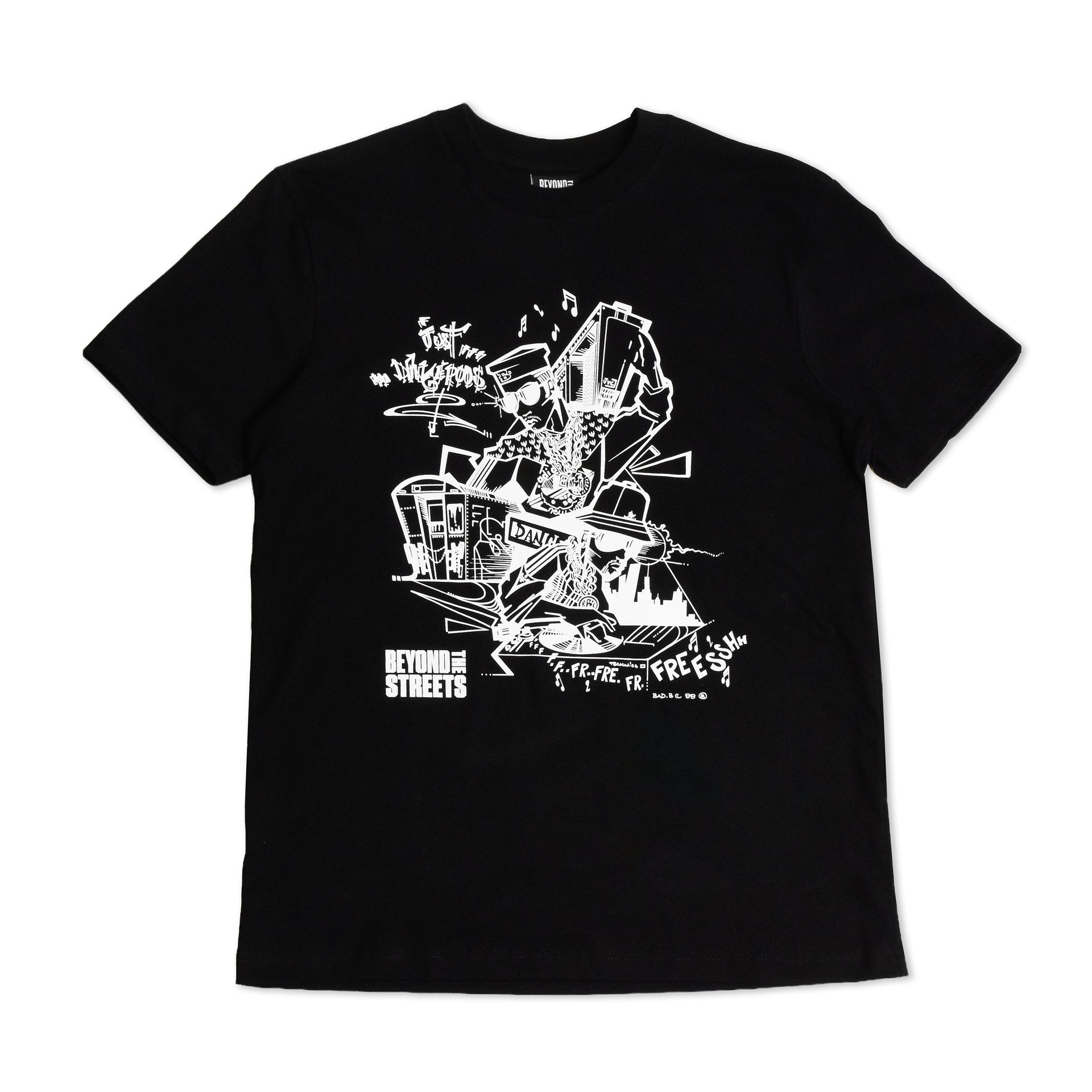 TICARET x BEYOND THE STREETS: Just Dangerous (Schwarz) T-Shirt