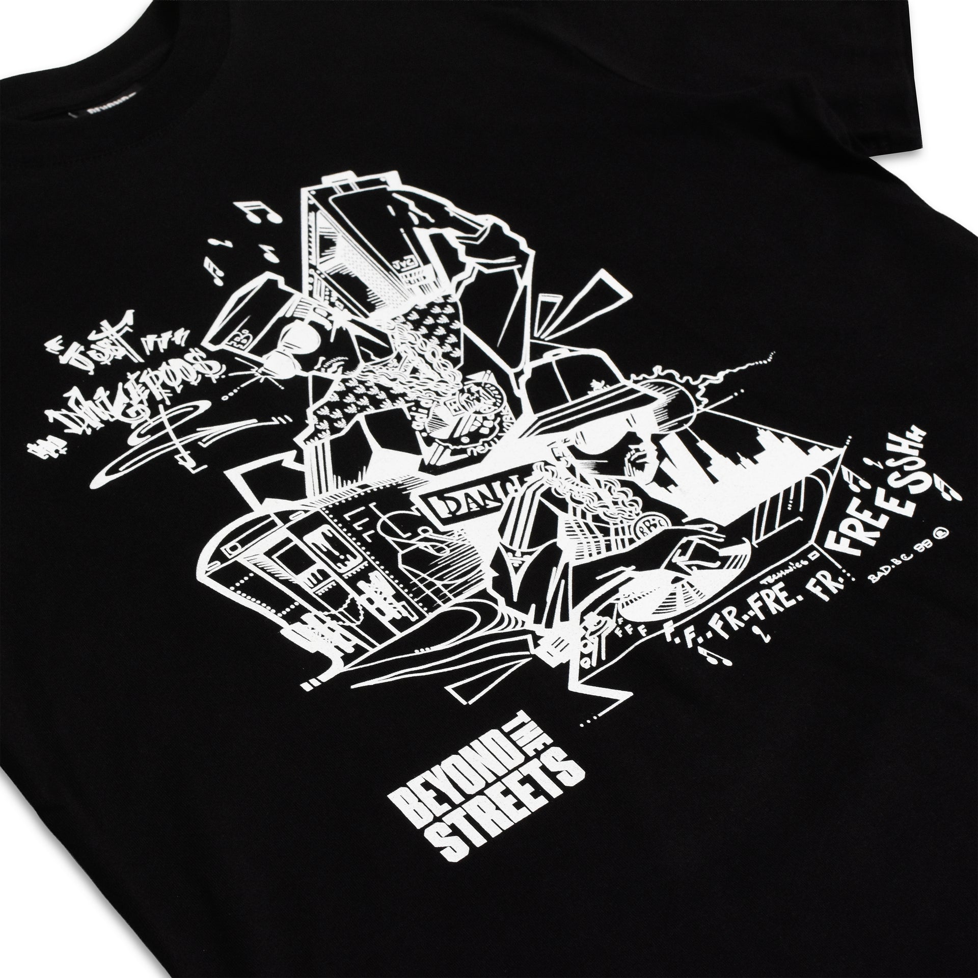 TICARET x BEYOND THE STREETS: Just Dangerous (Schwarz) T-Shirt
