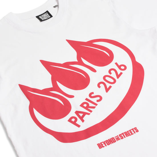 CLAW x BEYOND THE STREETS: Paris 2026 Tee (White)