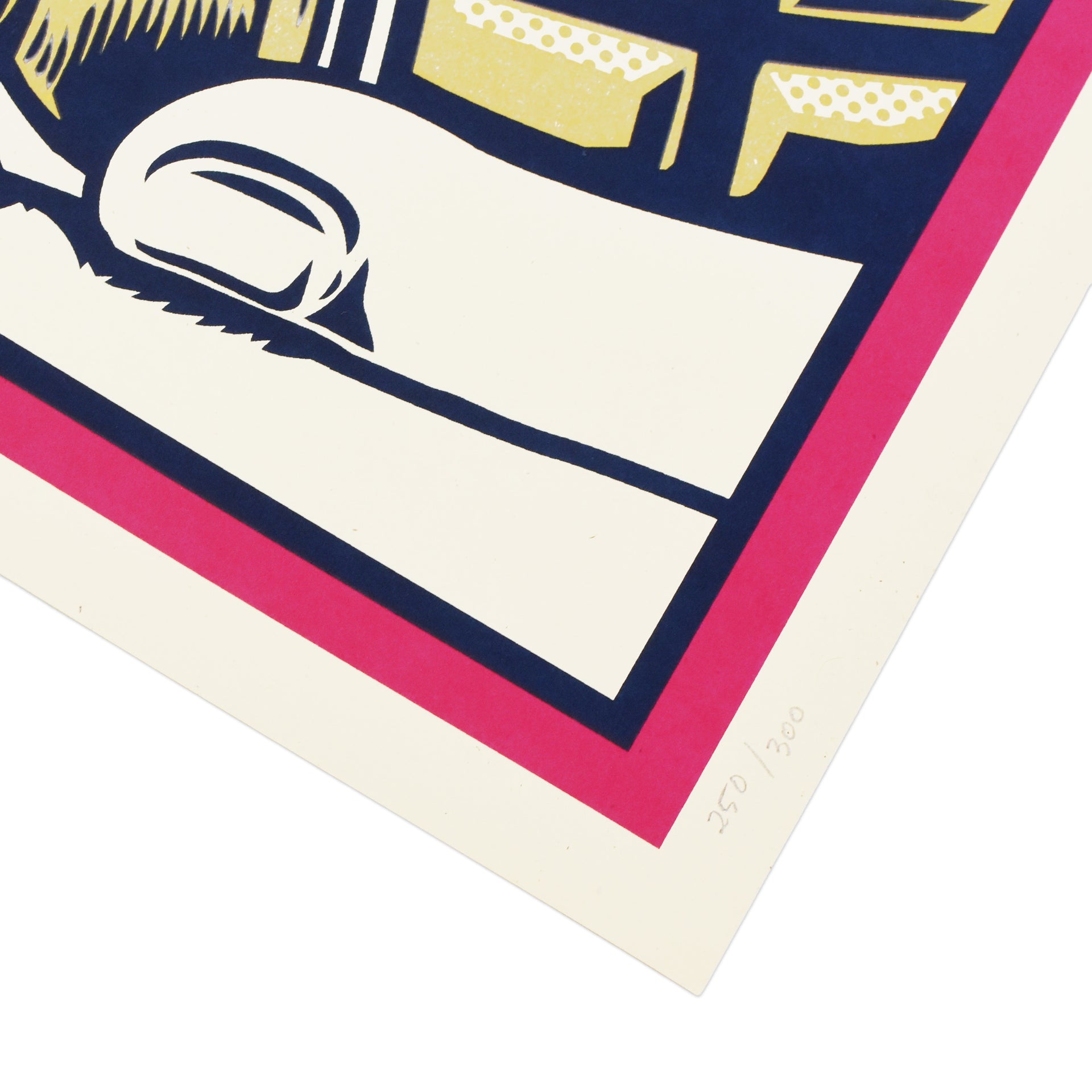 Shepard Fairey: POWer (Fuchsia) Print