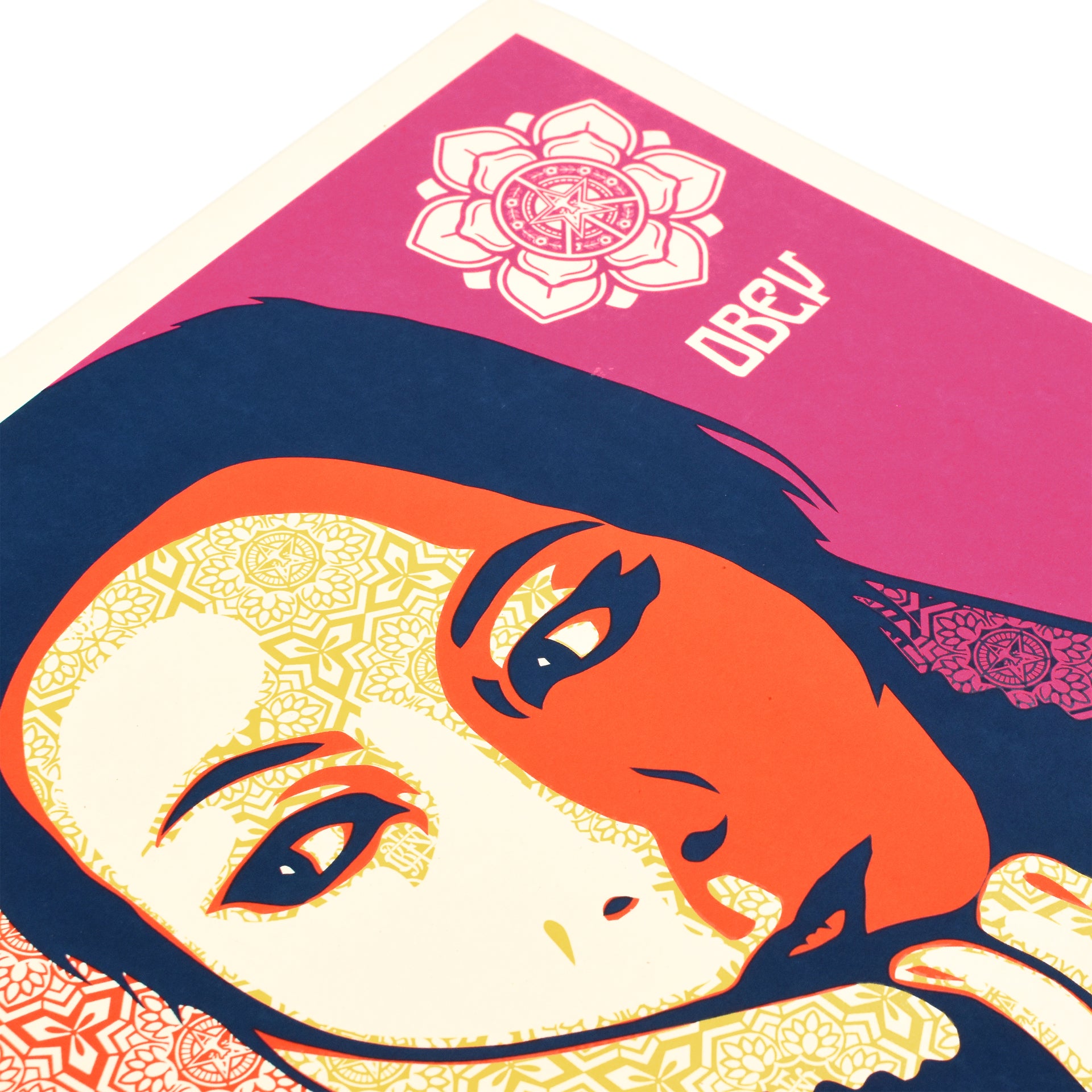 Shepard Fairey: Commanda (Fuchsia) Print