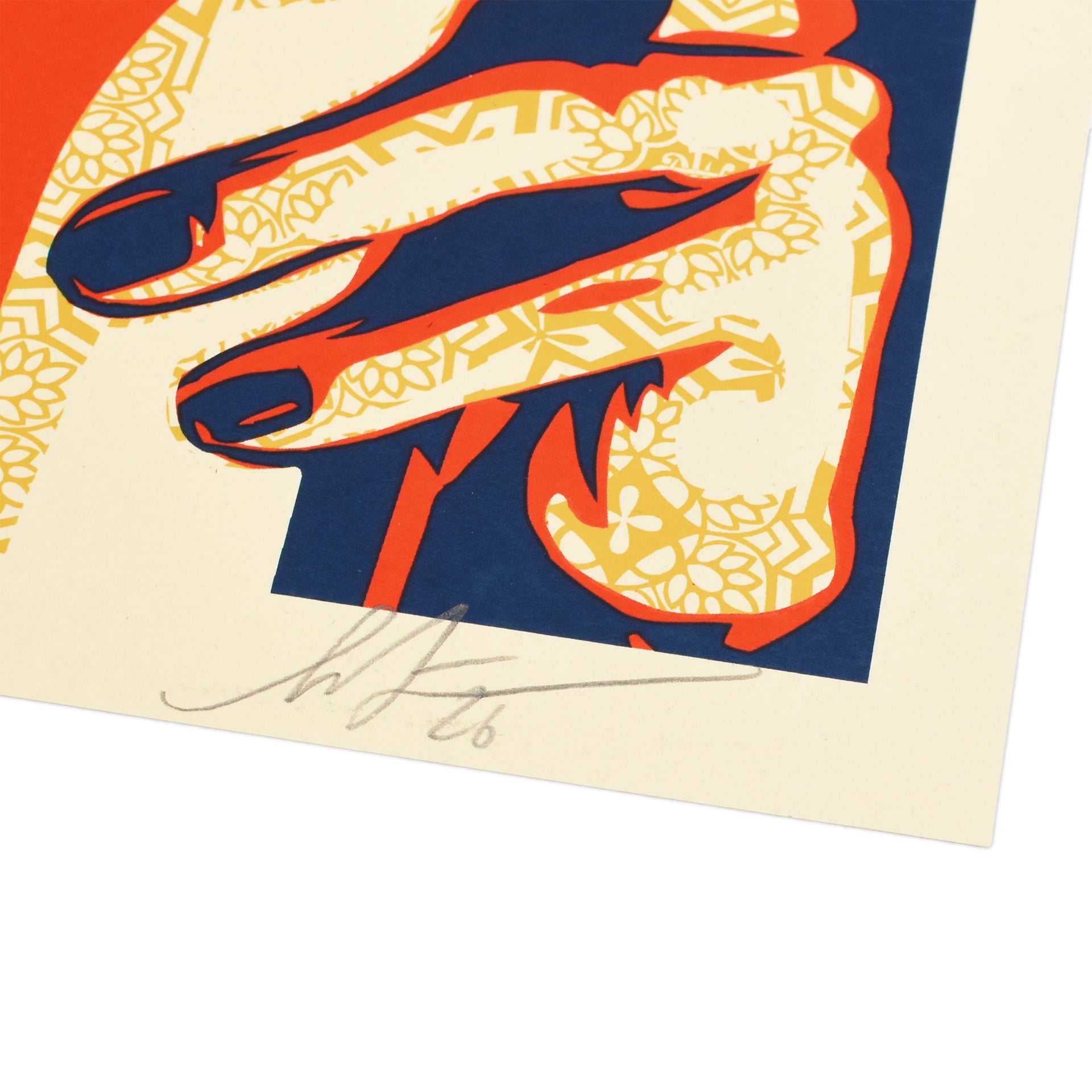 Shepard Fairey: Commanda (Fuchsia) Print
