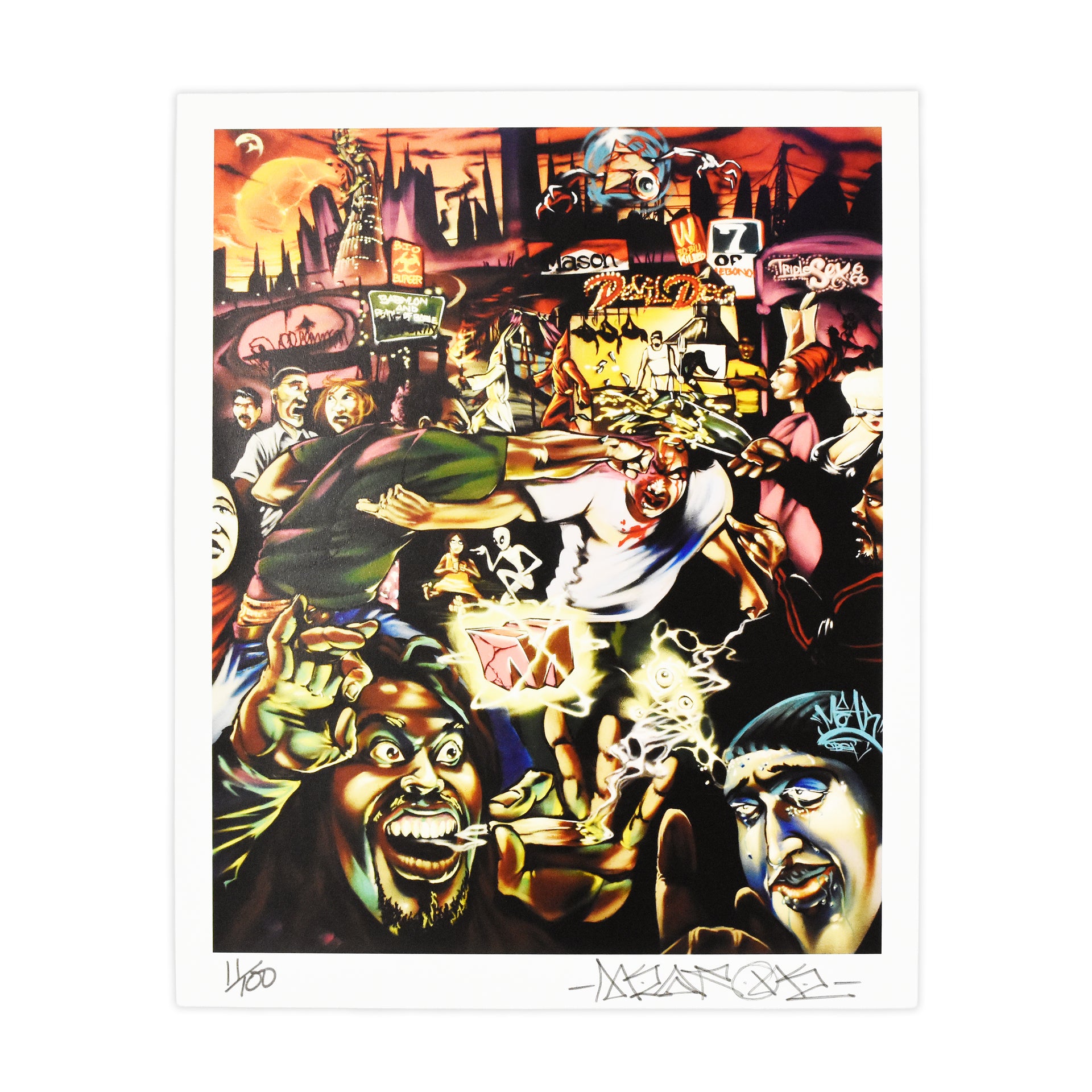 MEAR ONE: BABYLON OVERDRIVE Print