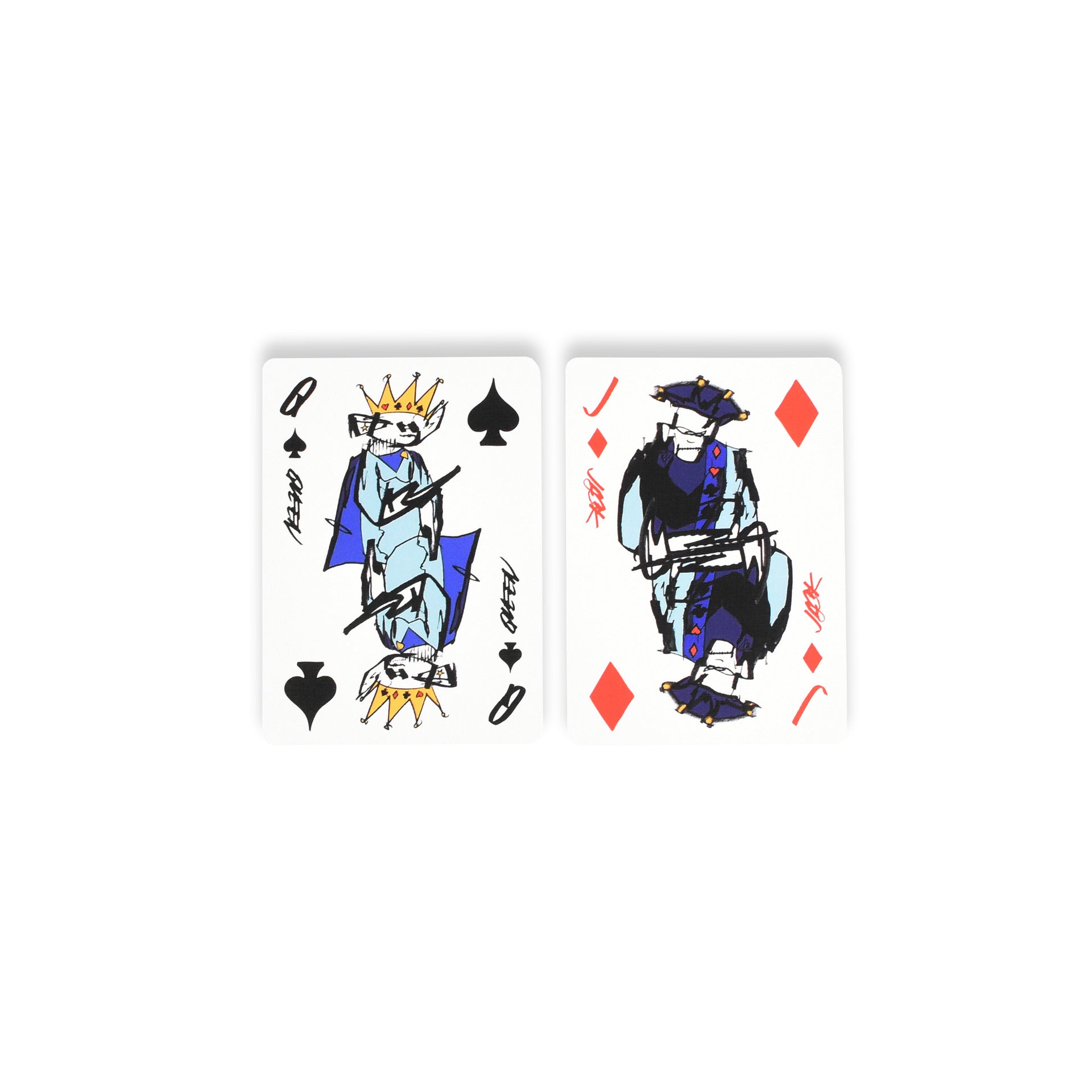 FUTURA: Playing Cards (Blue)