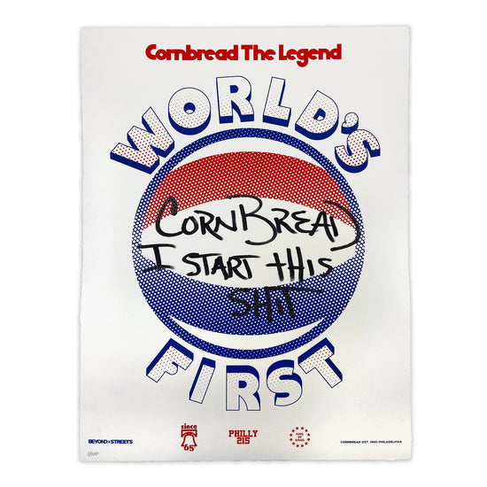 CORNBREAD: World's First Print