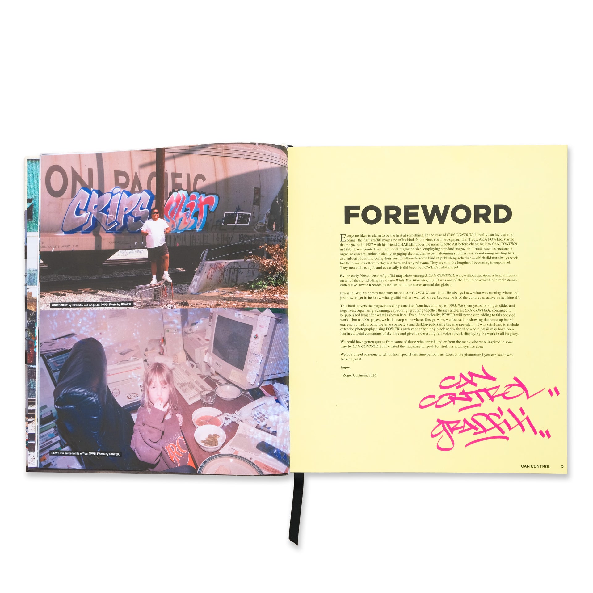 POWER & Roger Gastman: CAN CONTROL MAGAZINE Book