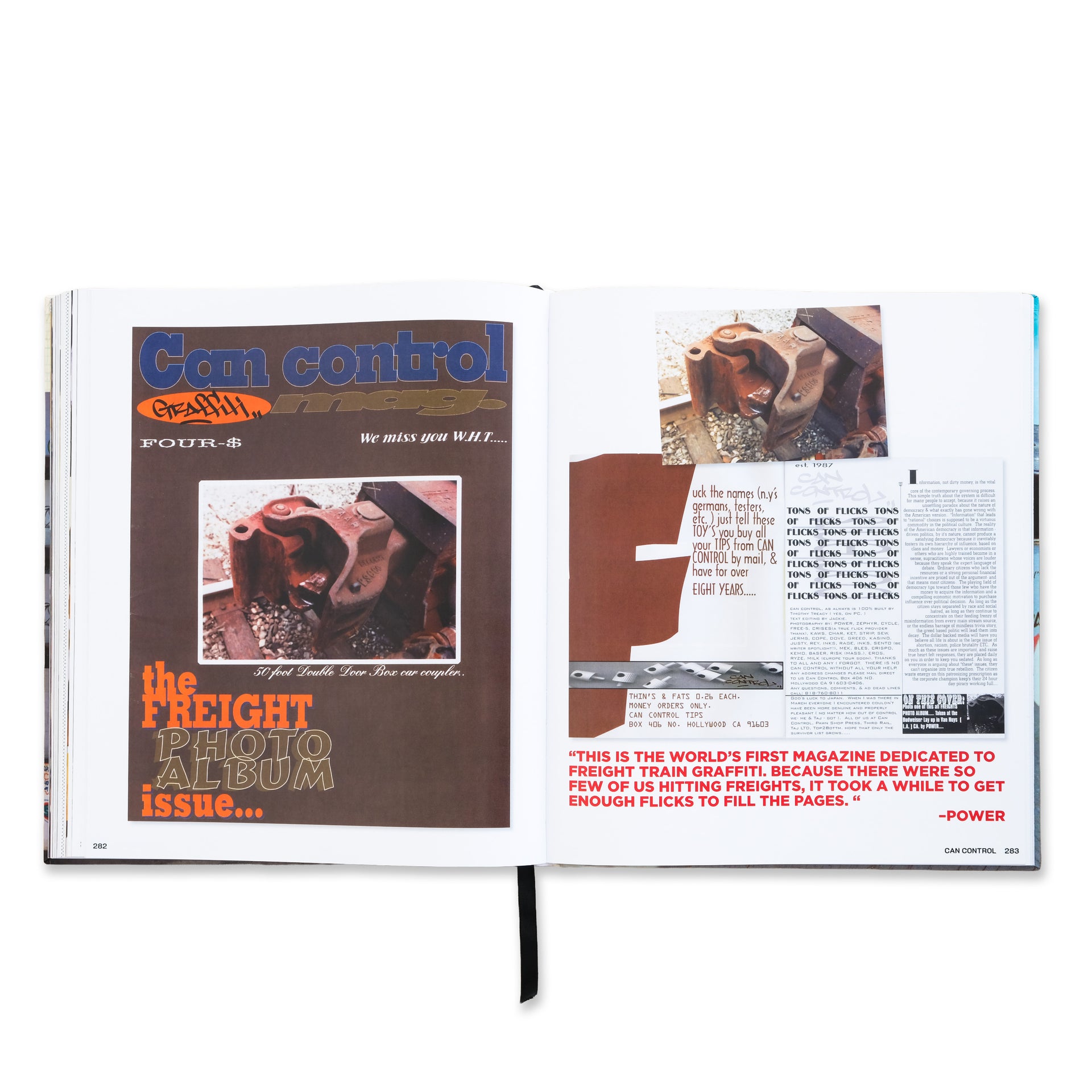 POWER & Roger Gastman: CAN CONTROL MAGAZINE Book