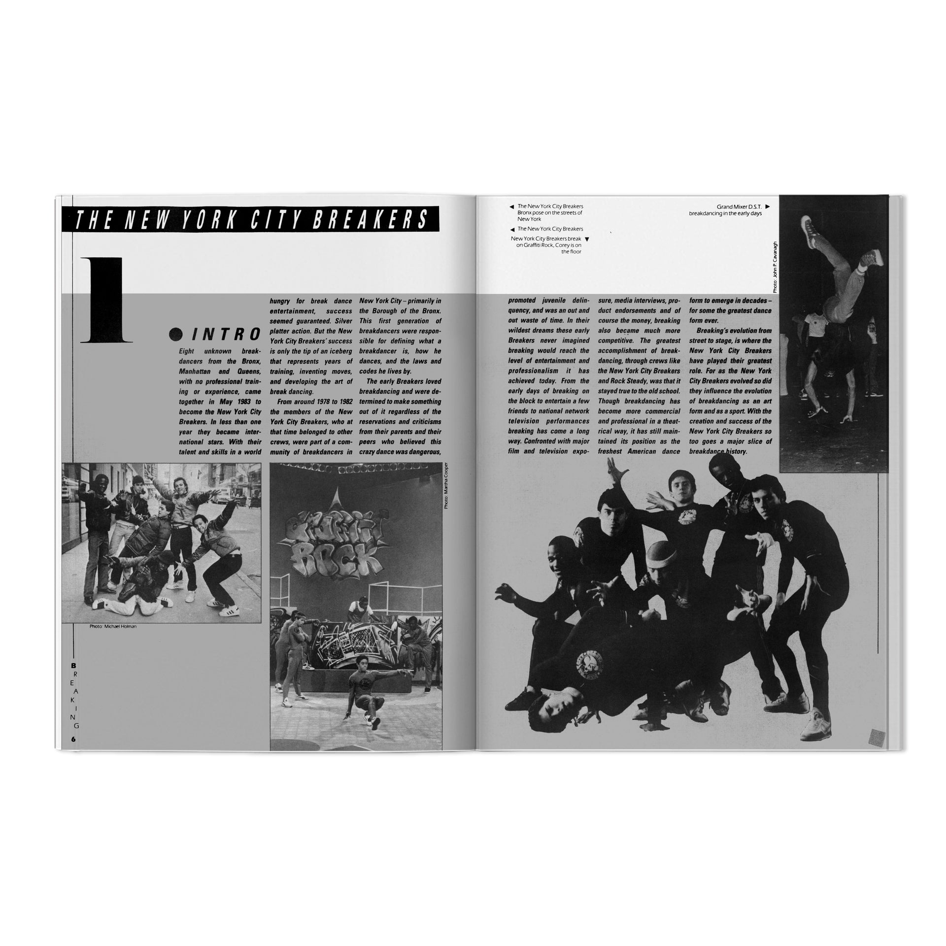 Michael Holman: Breaking And The New York City Breakers Book