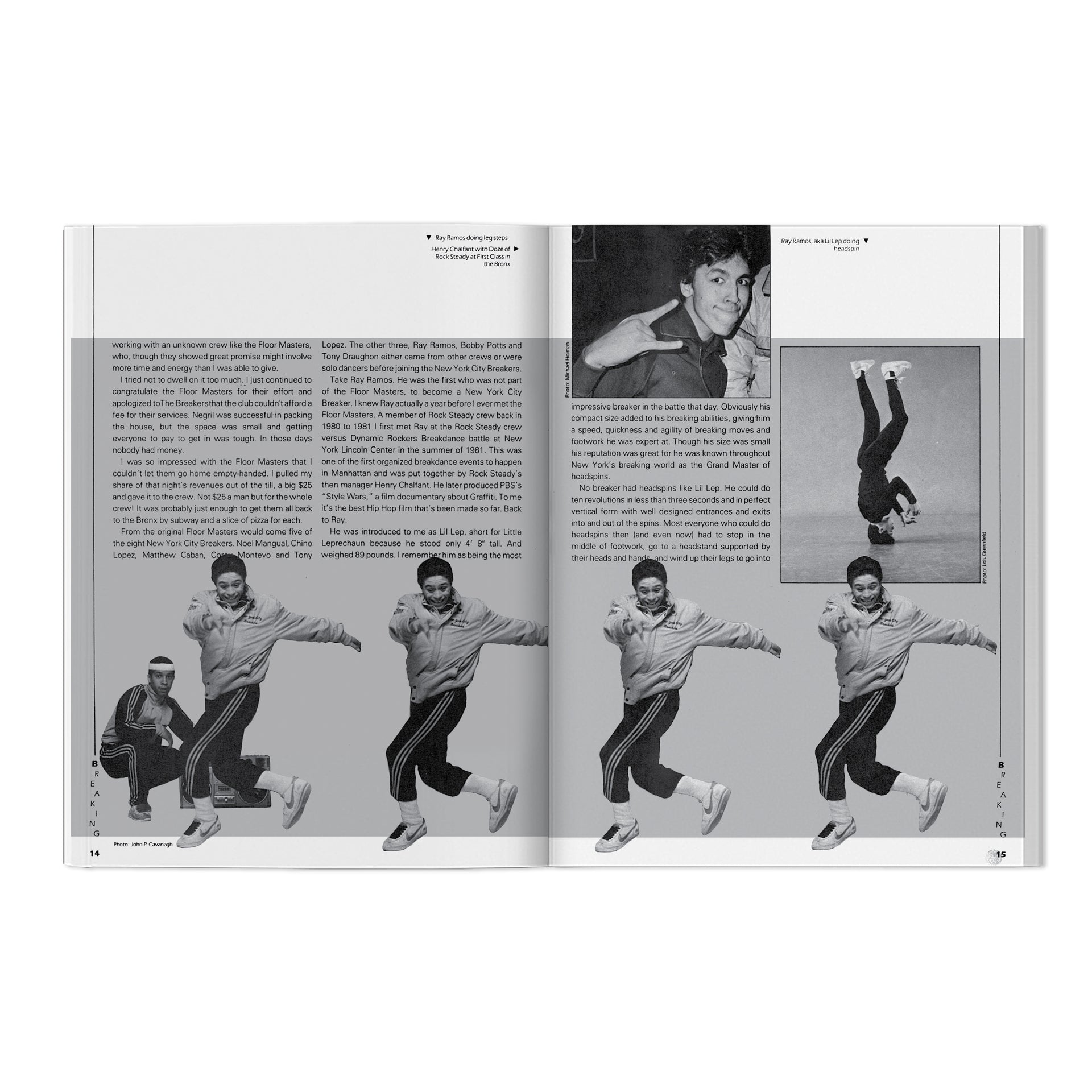 Michael Holman: Breaking And The New York City Breakers Book