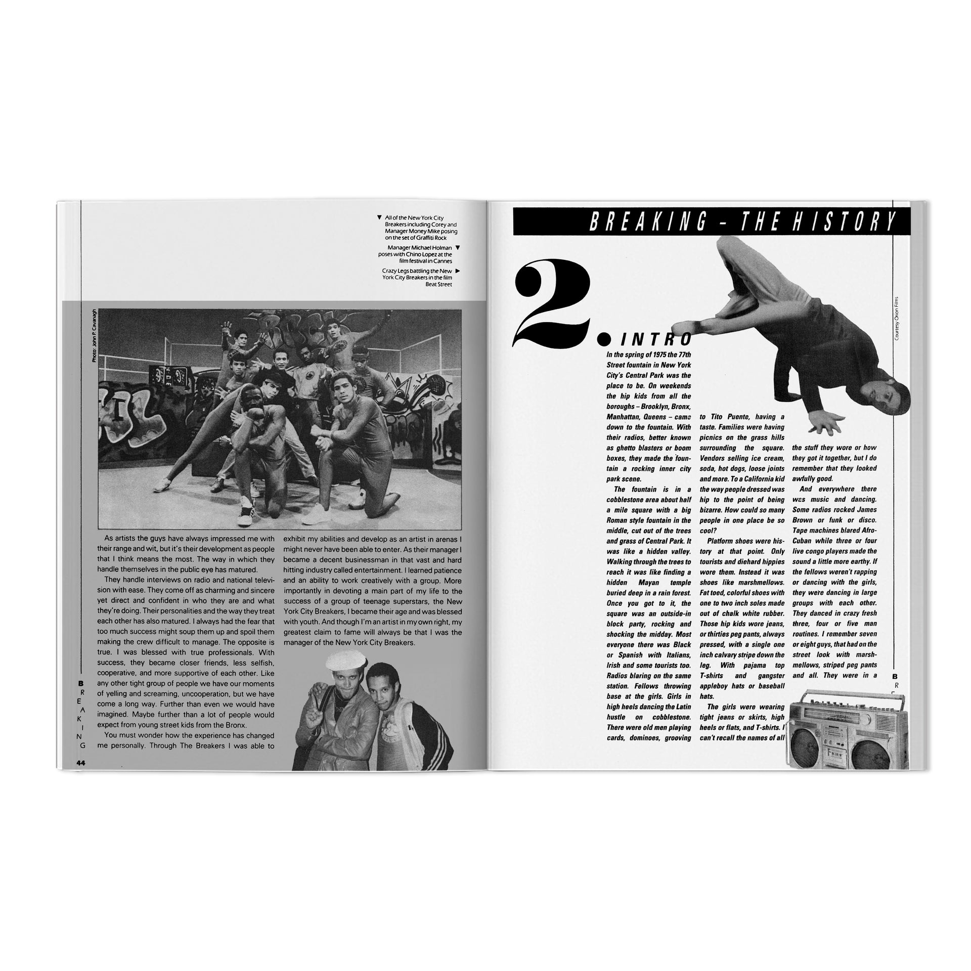 Michael Holman: Breaking And The New York City Breakers Book