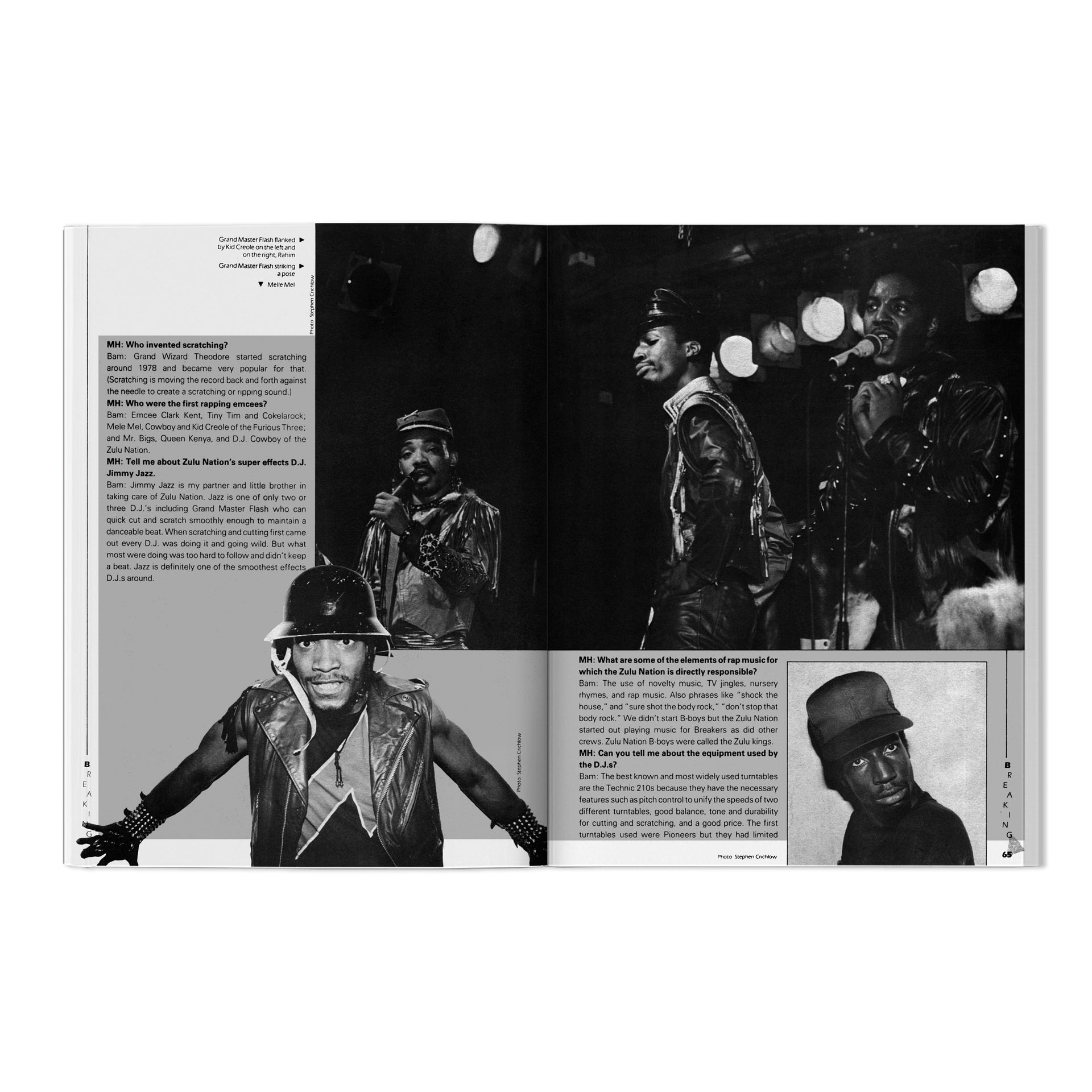 Michael Holman: Breaking And The New York City Breakers Book