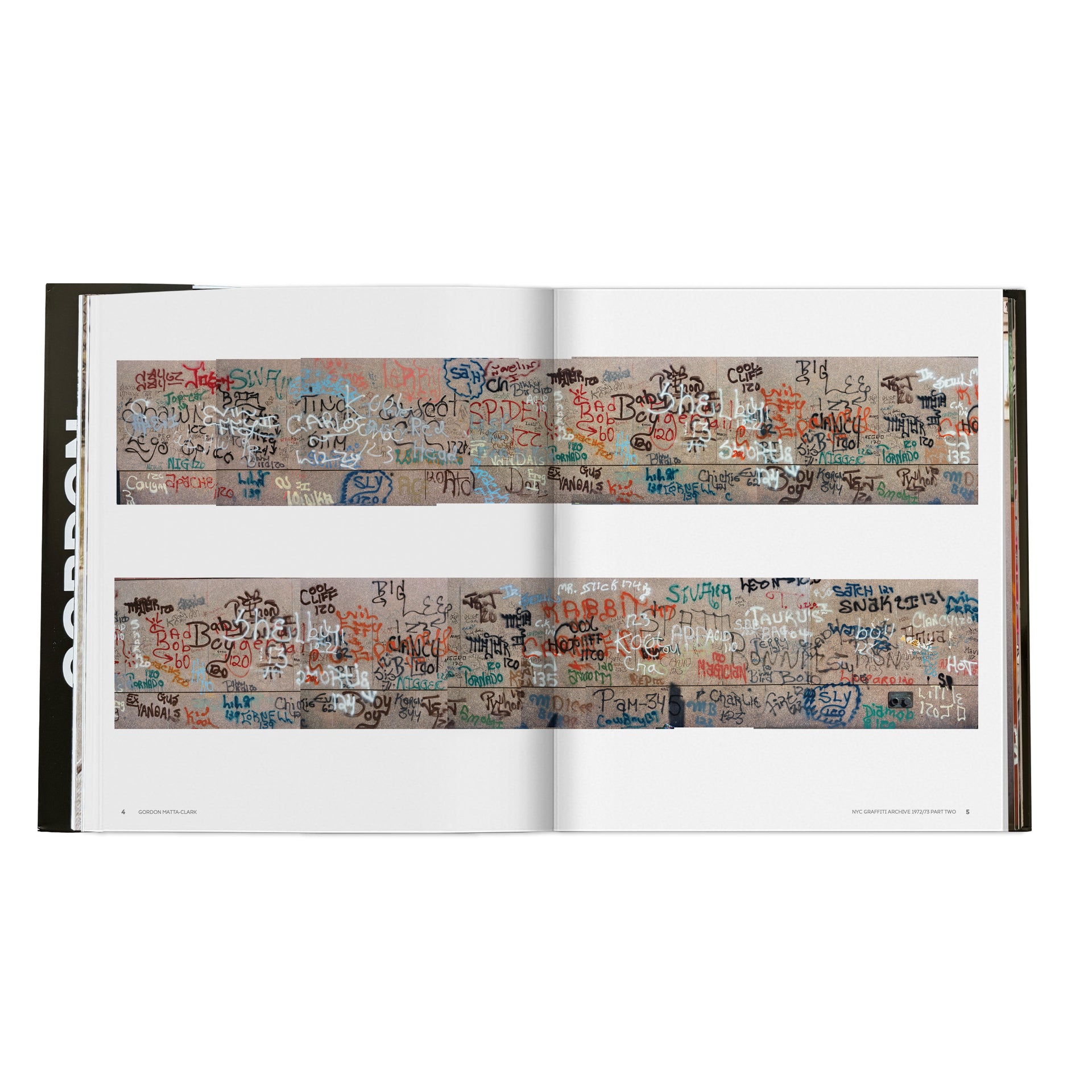 Gordon Matta-Clark: NYC Graffiti Archive 1972/73 PART TWO