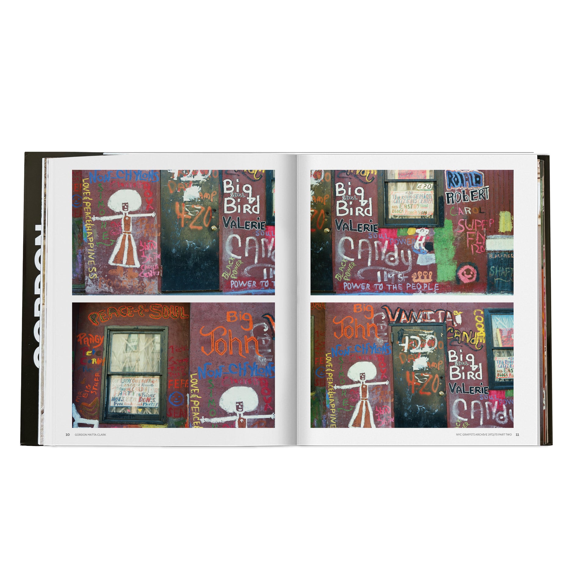 Gordon Matta-Clark: NYC Graffiti Archive 1972/73 PART TWO