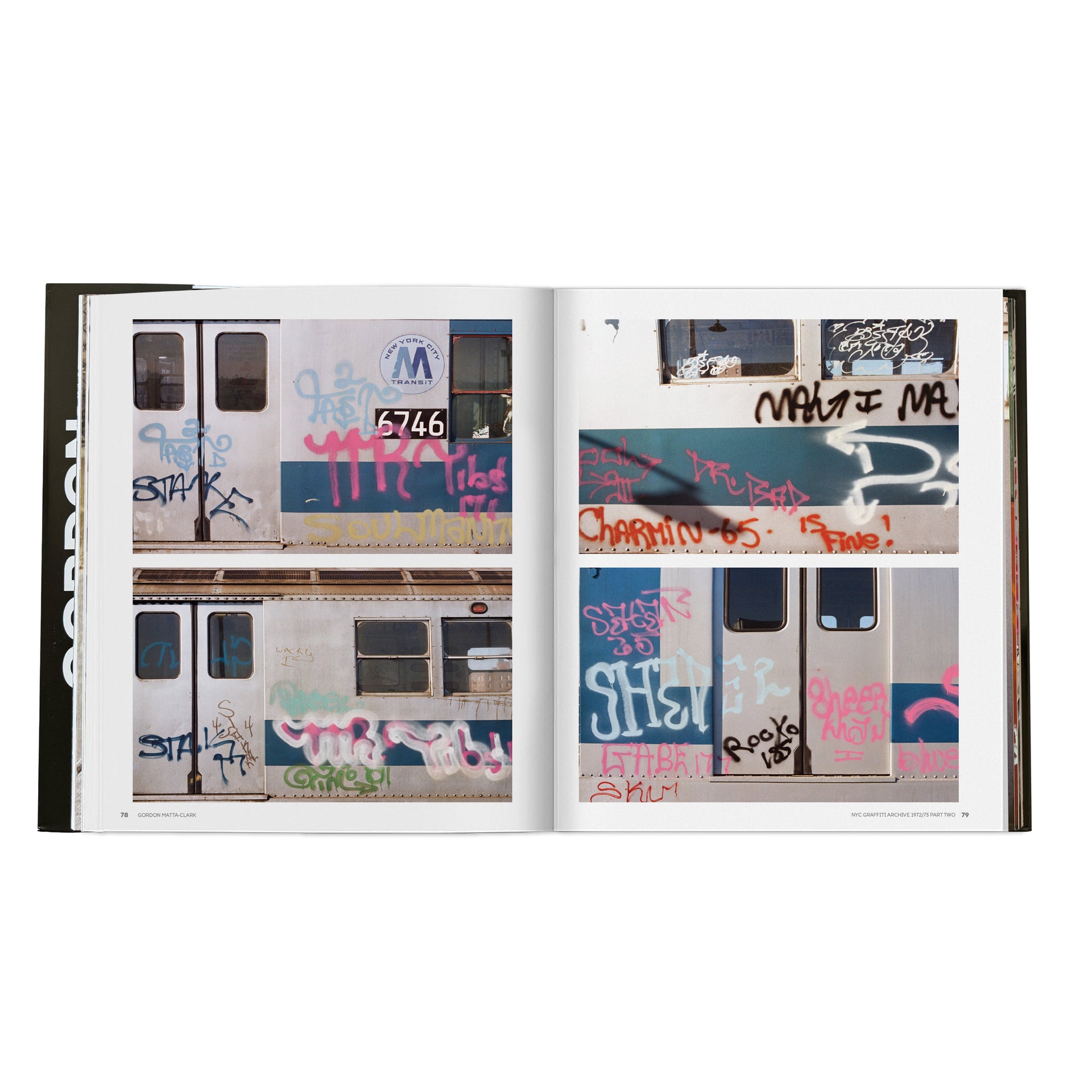 Gordon Matta-Clark: NYC Graffiti Archive 1972/73 PART TWO