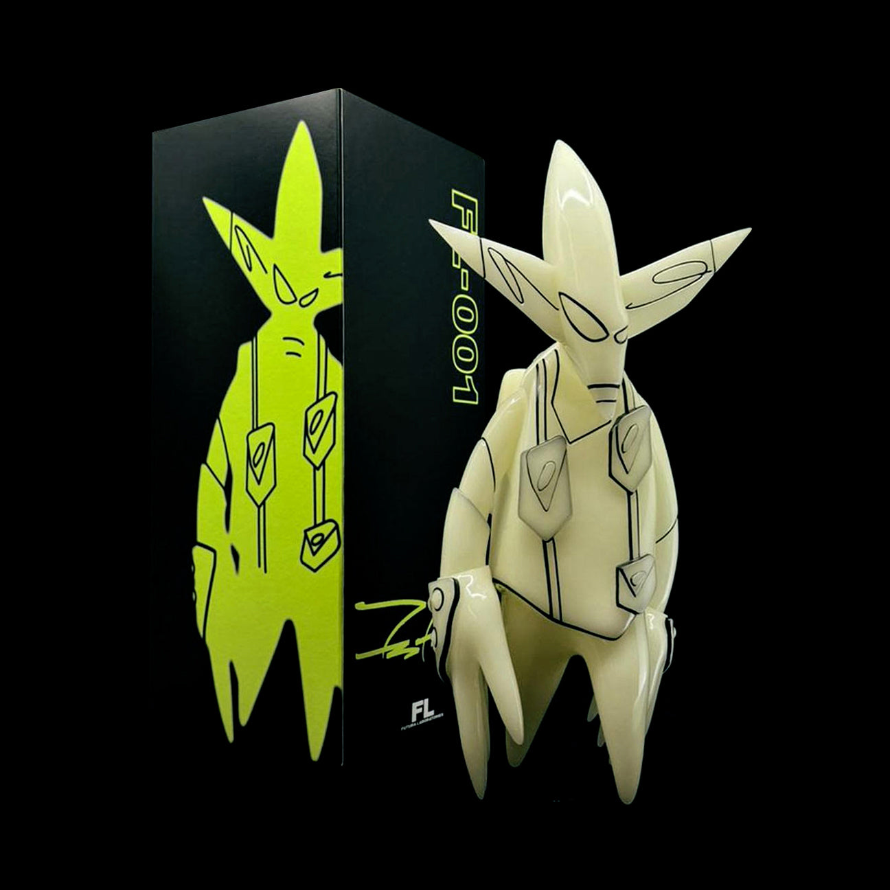 FUTURA Figurine en Vinyle "FL-001 POINTMAN"