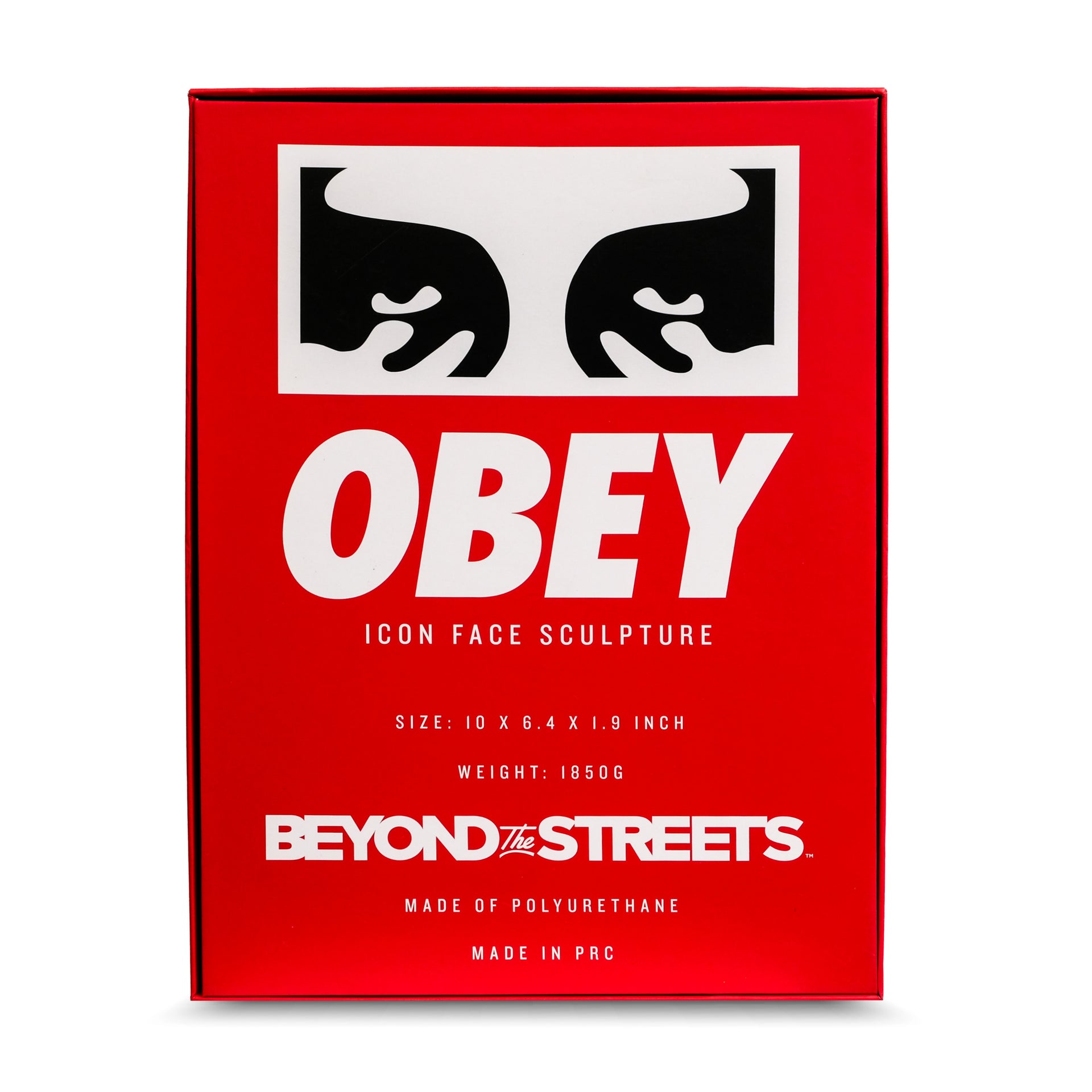 OBEY : Sculpture Visage Icône (Noir & Blanc)