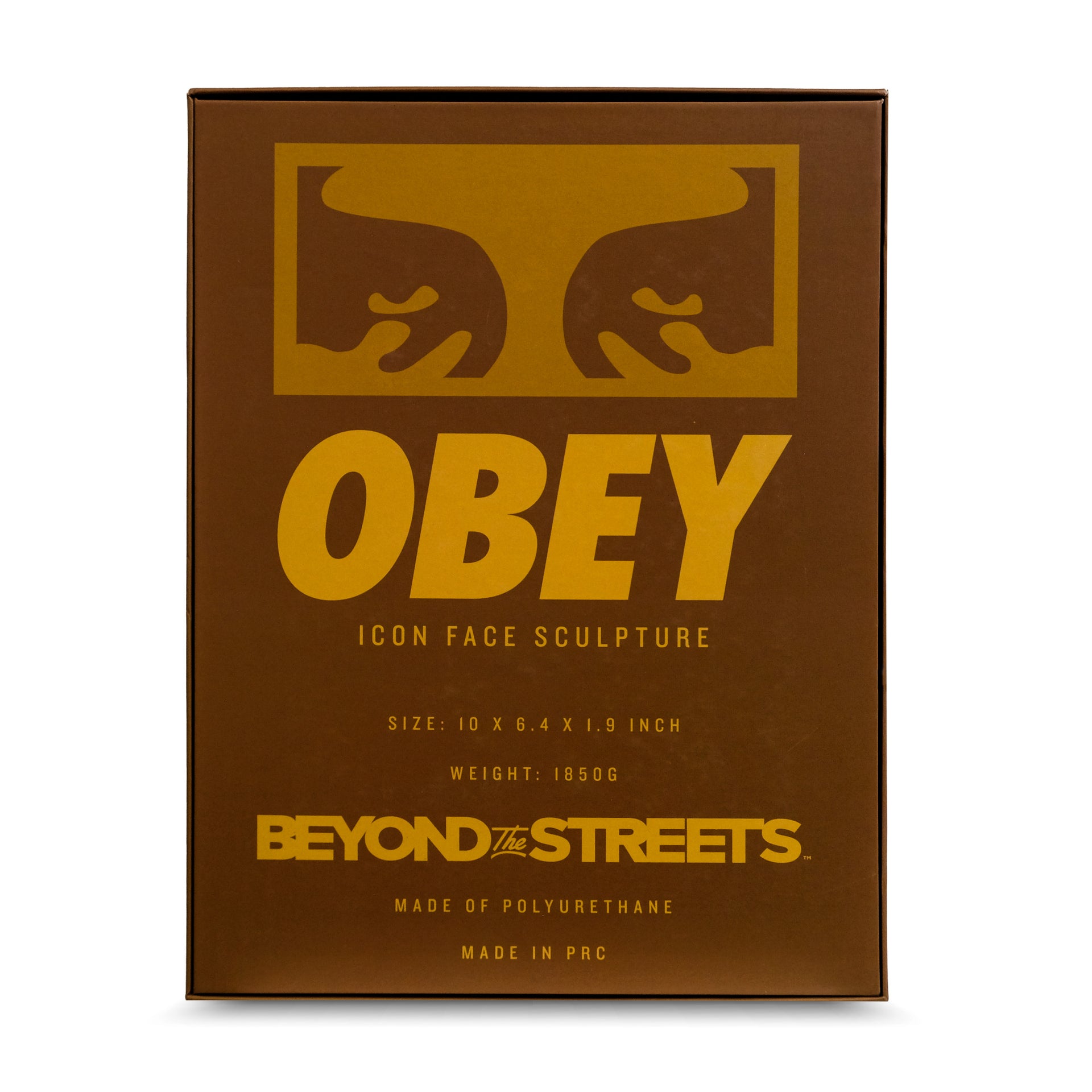 OBEY: Icon Face Sculpture (Gold)