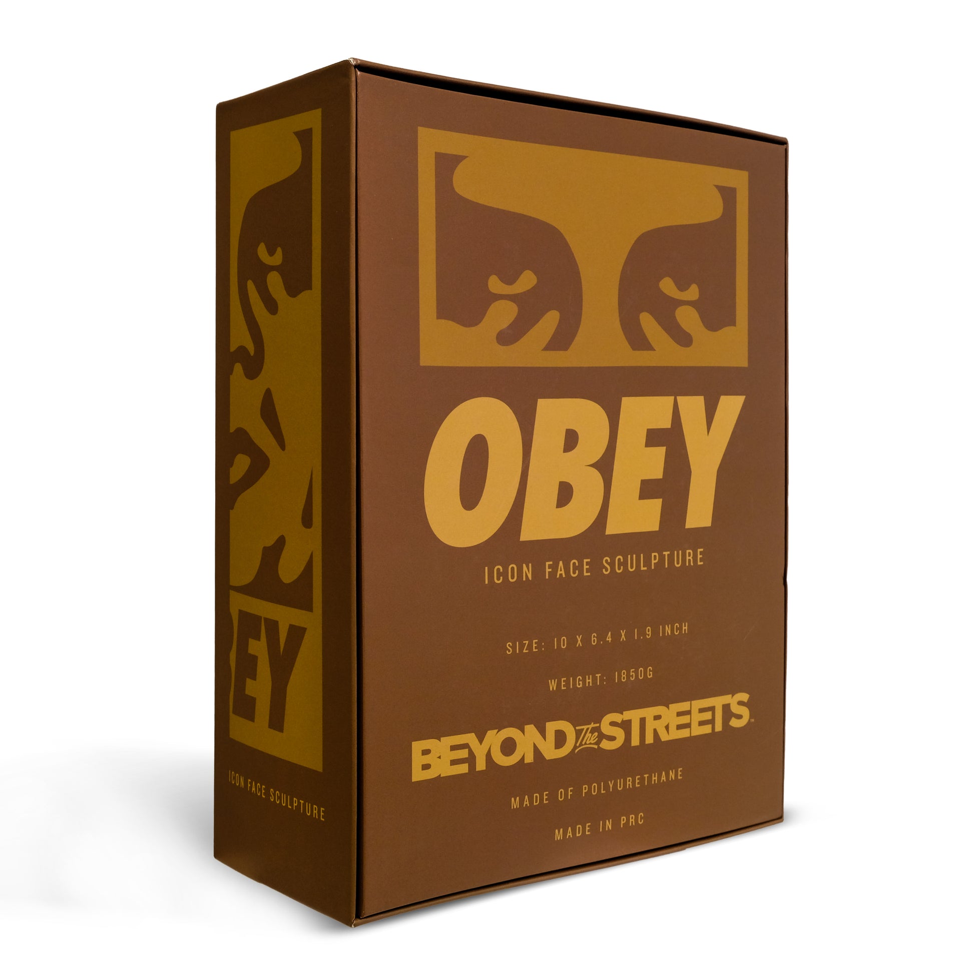 OBEY: Icon Face Sculpture (Gold)