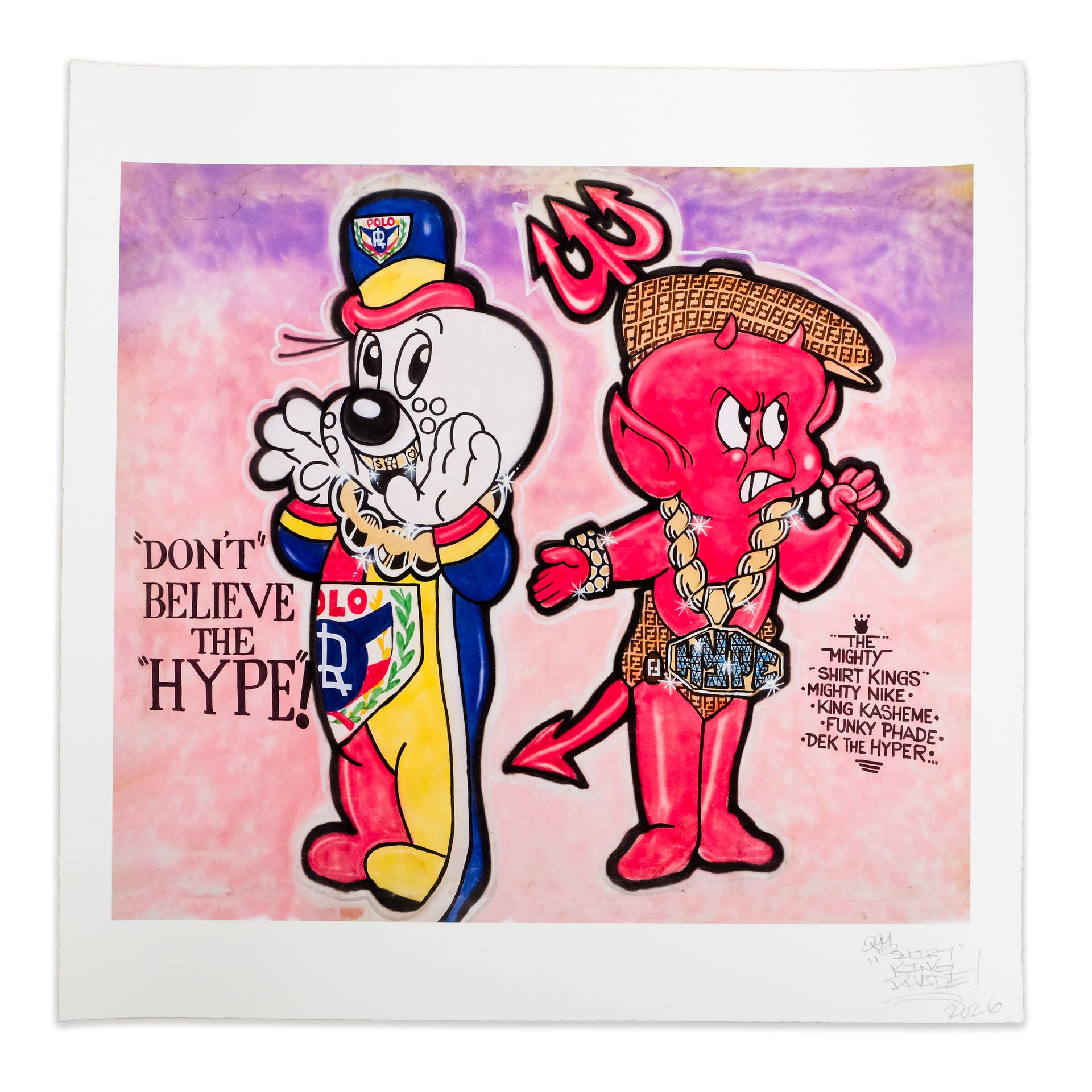 PHADE: Don't Believe The Hype Print