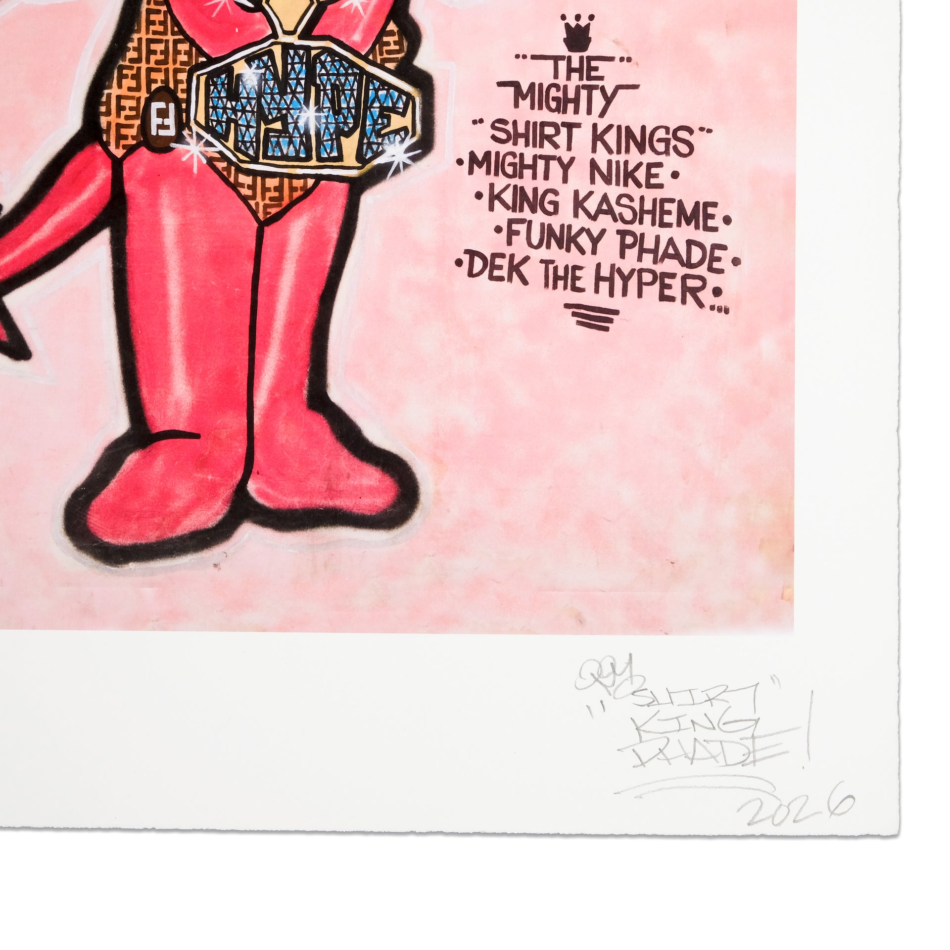 PHADE: Don't Believe The Hype Print