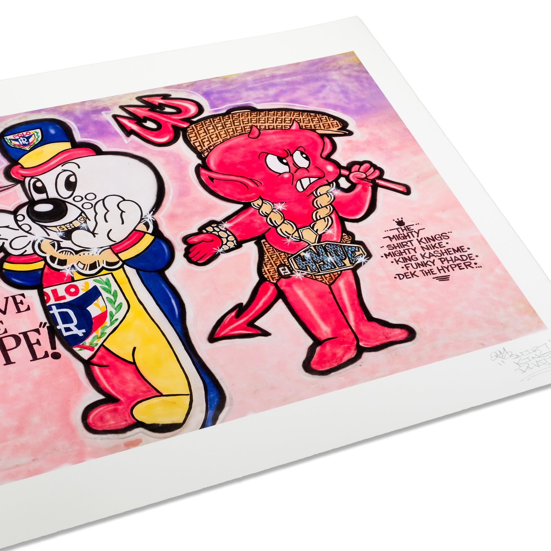 PHADE: Don't Believe The Hype Print