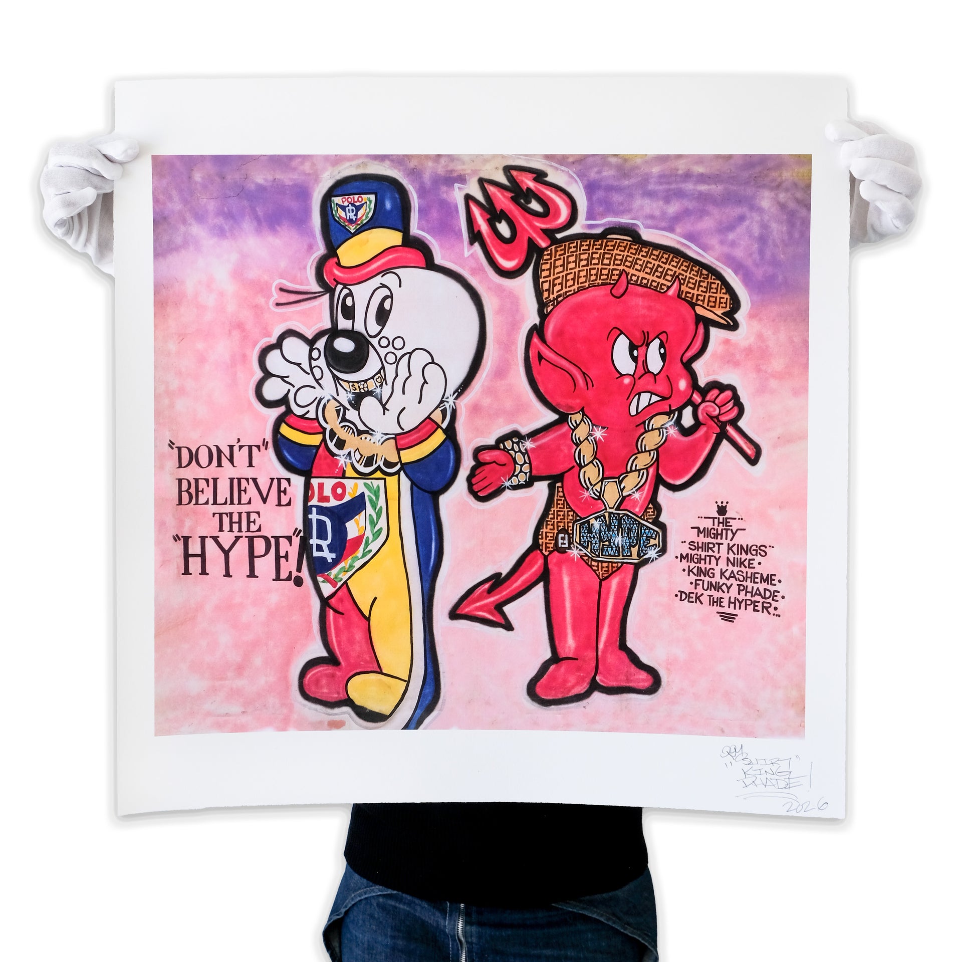 PHADE: Don't Believe The Hype Print