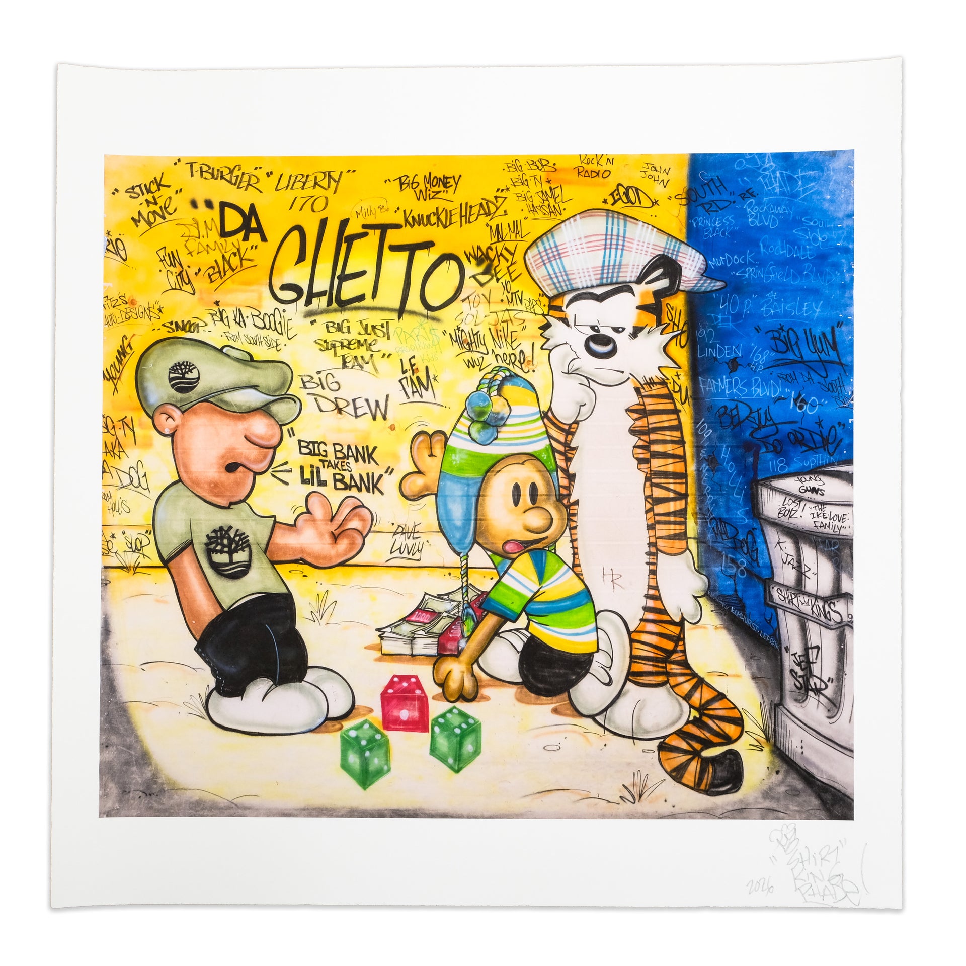 PHADE: Da Ghetto Print