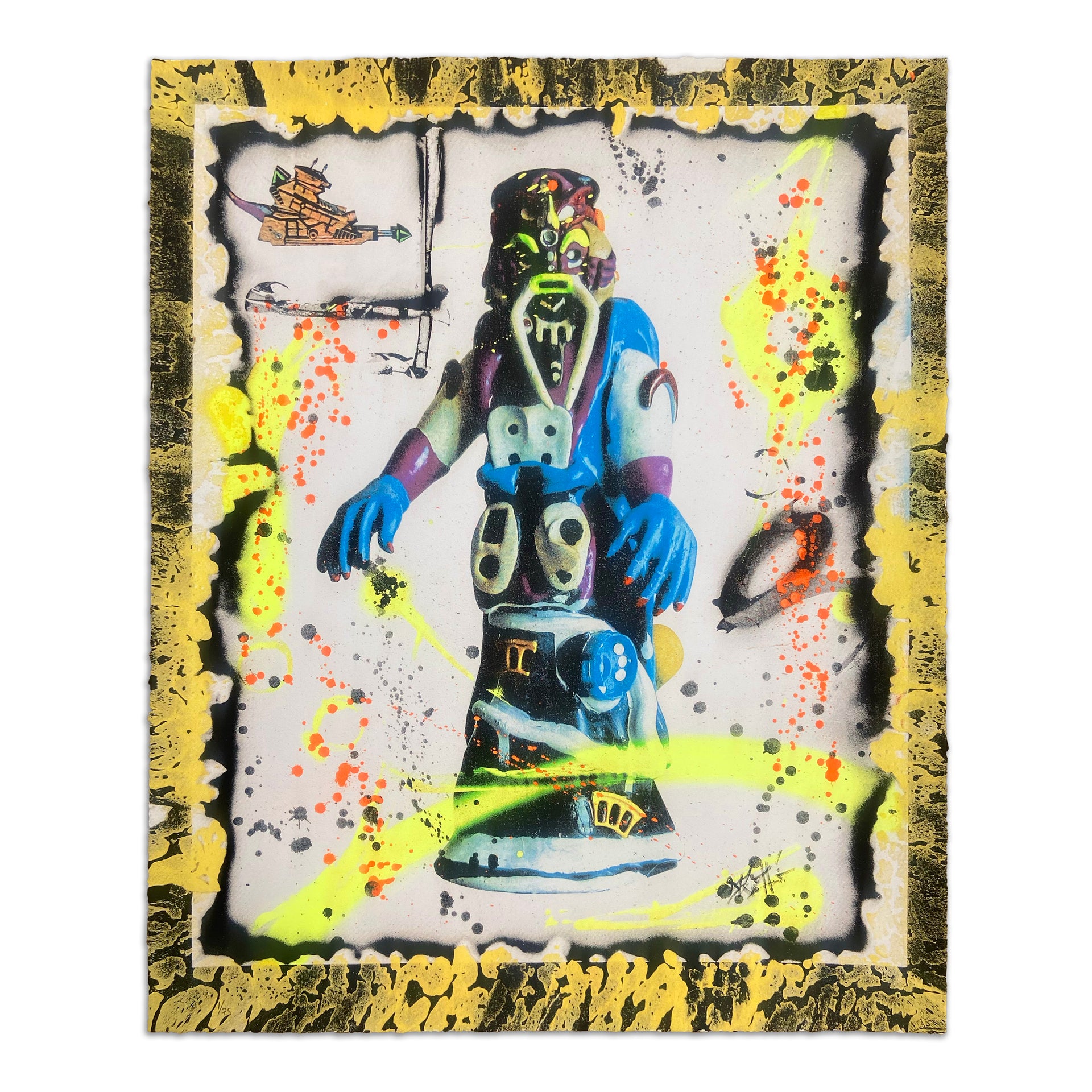 RAMMELLZEE: SHUN-U The Loan Sharker Print