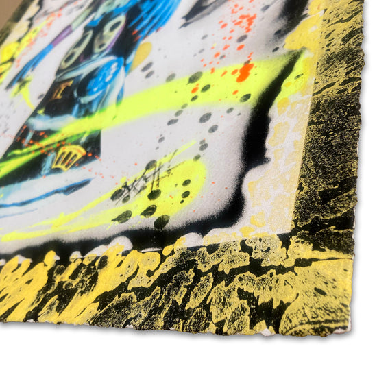 RAMMELLZEE: SHUN-U The Loan Sharker Print