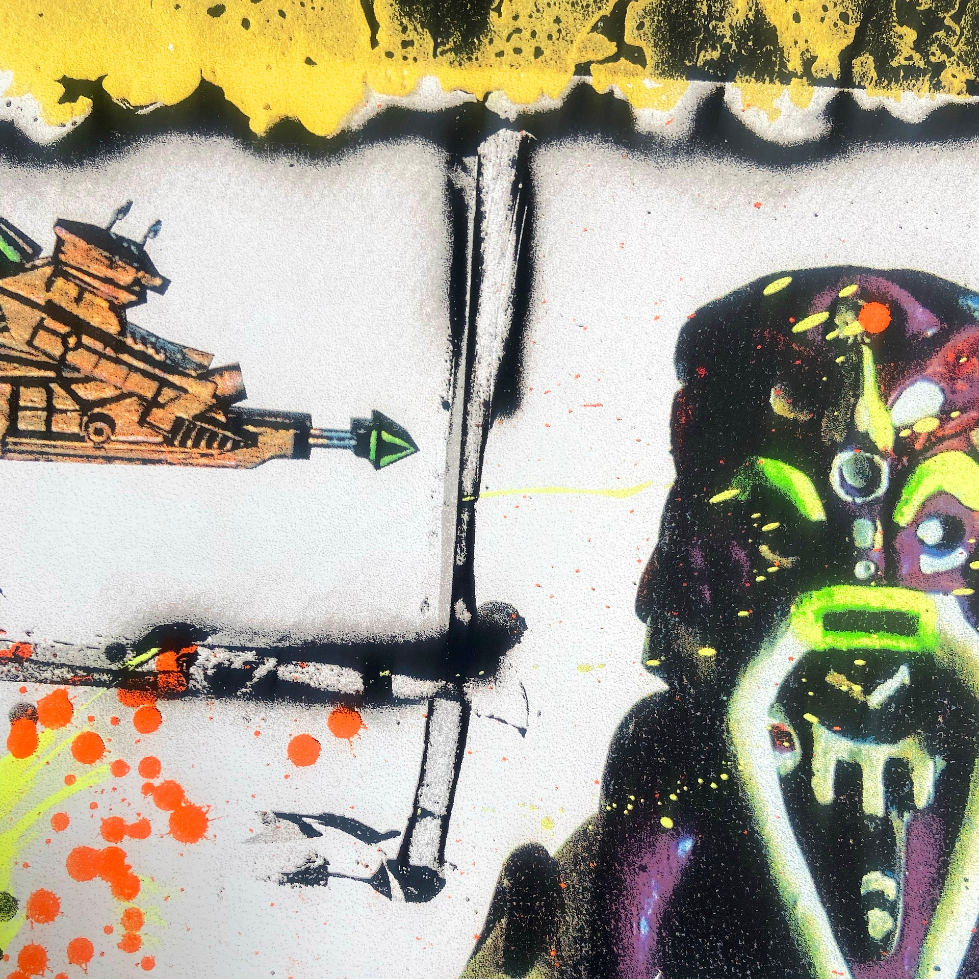RAMMELLZEE: SHUN-U The Loan Sharker Print
