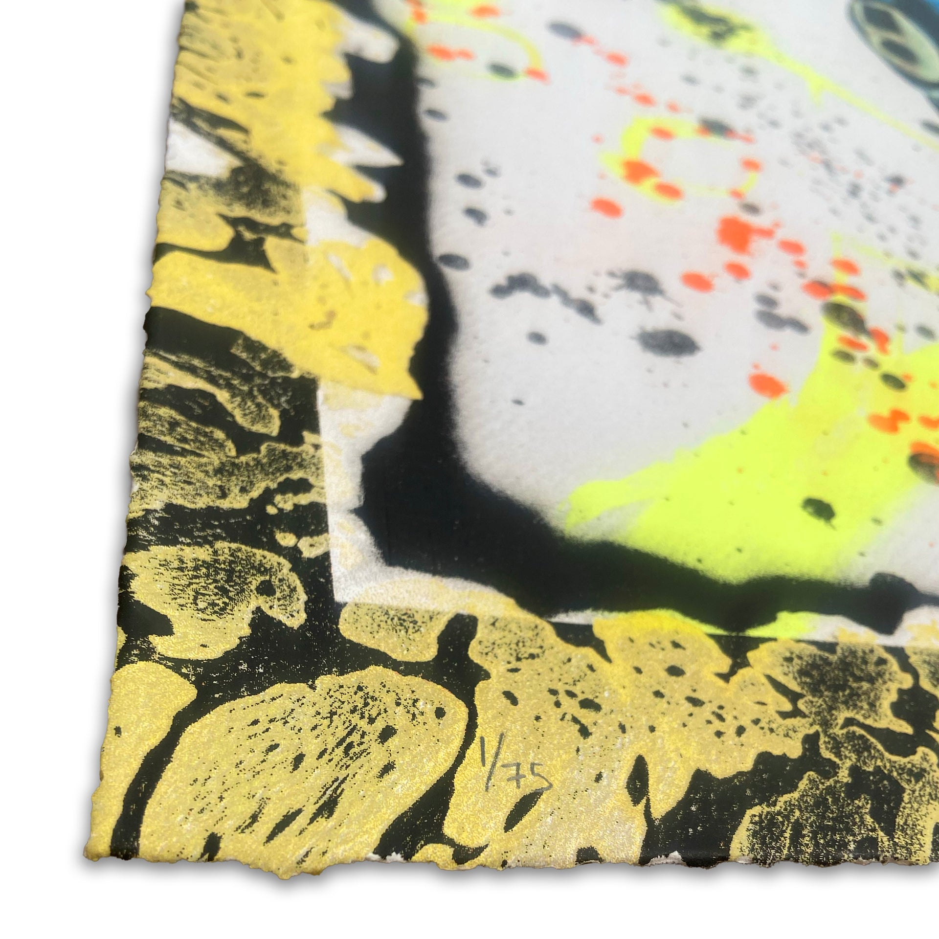 RAMMELLZEE: SHUN-U The Loan Sharker Print
