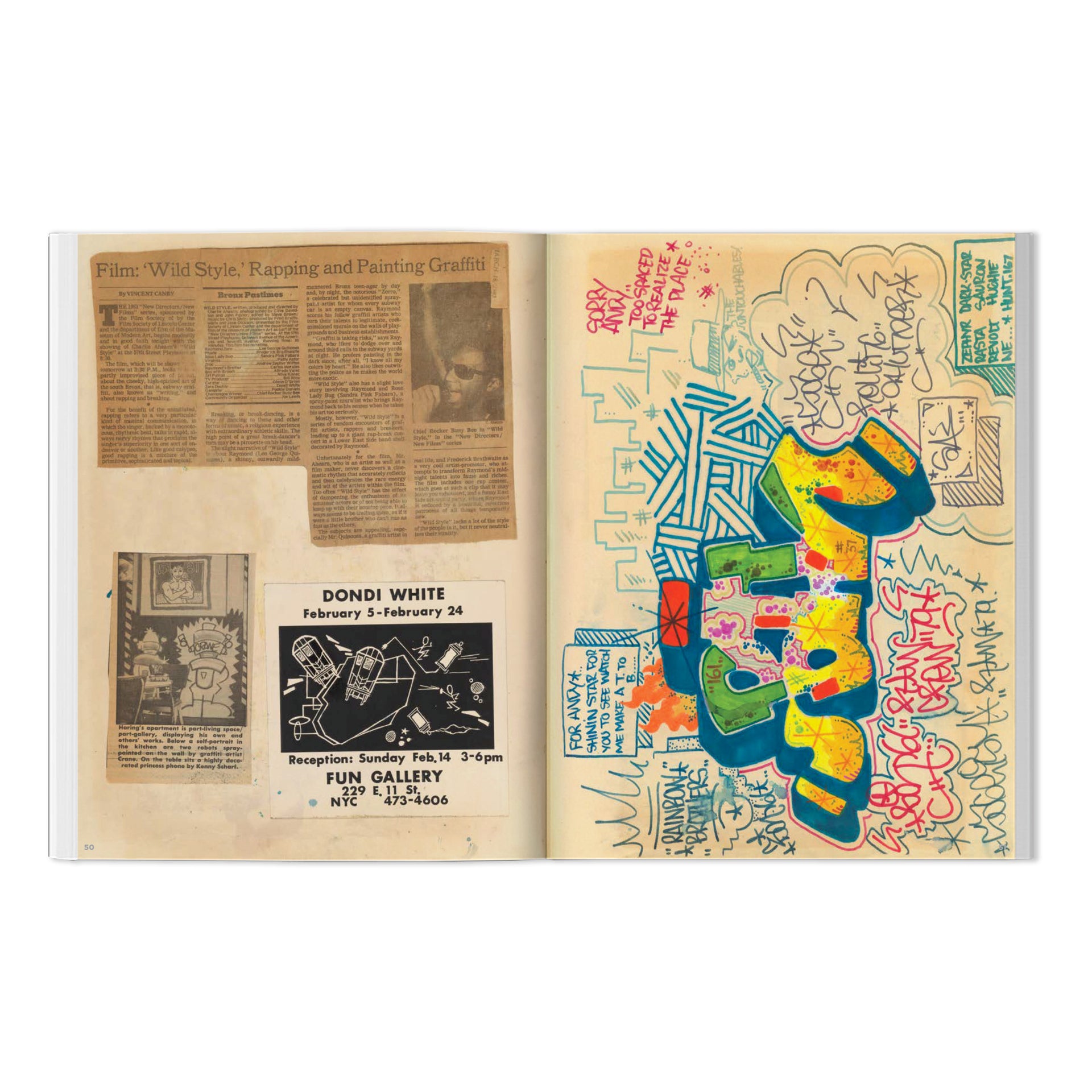 ZEPHYR: Graffiti Black Book/Scrapbook: 1978 & Beyond Book