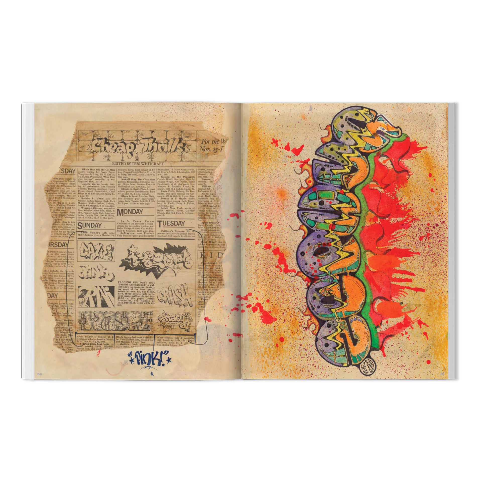 ZEPHYR: Graffiti Black Book/Scrapbook: 1978 & Beyond Book