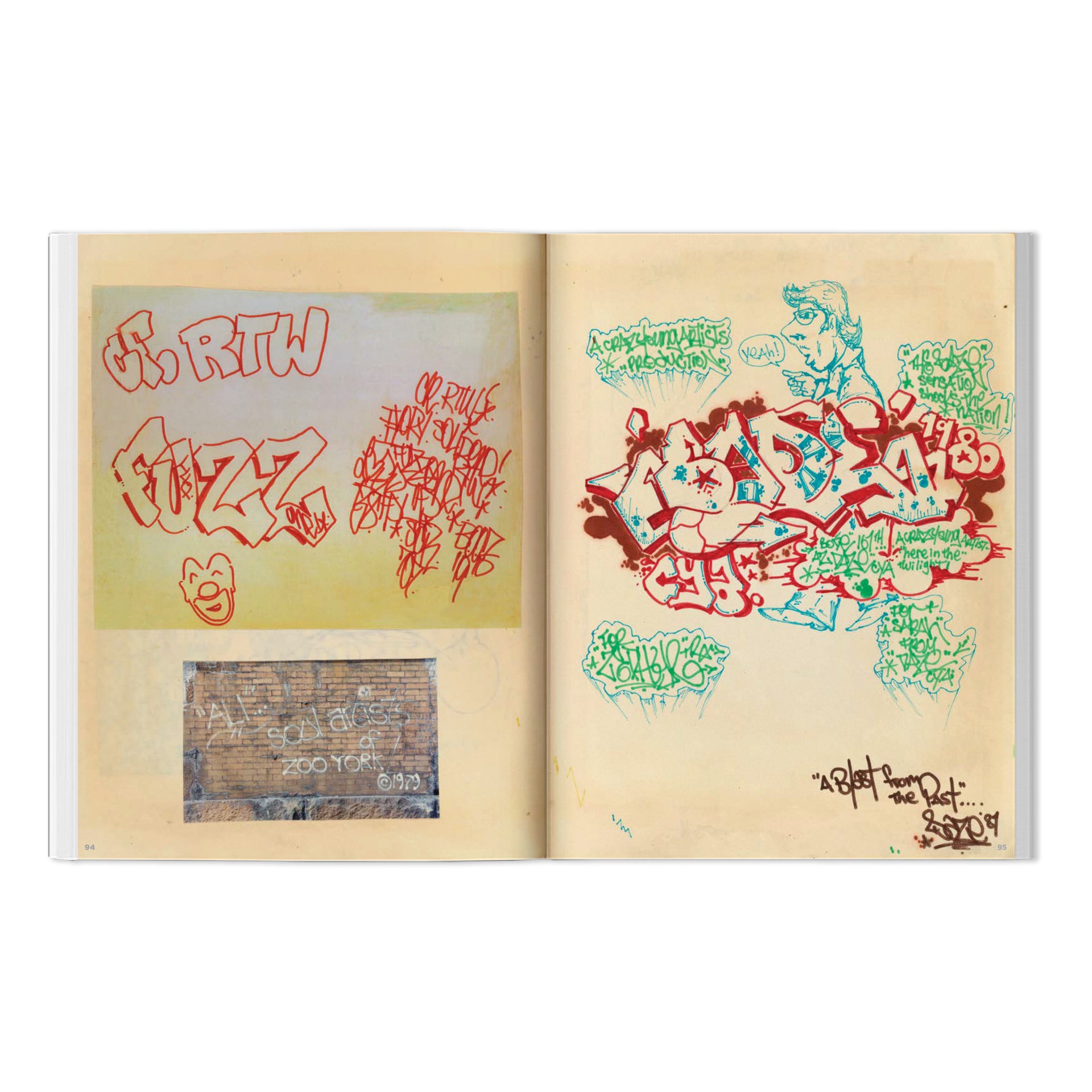 ZEPHYR: Graffiti Black Book/Scrapbook: 1978 & Beyond Book