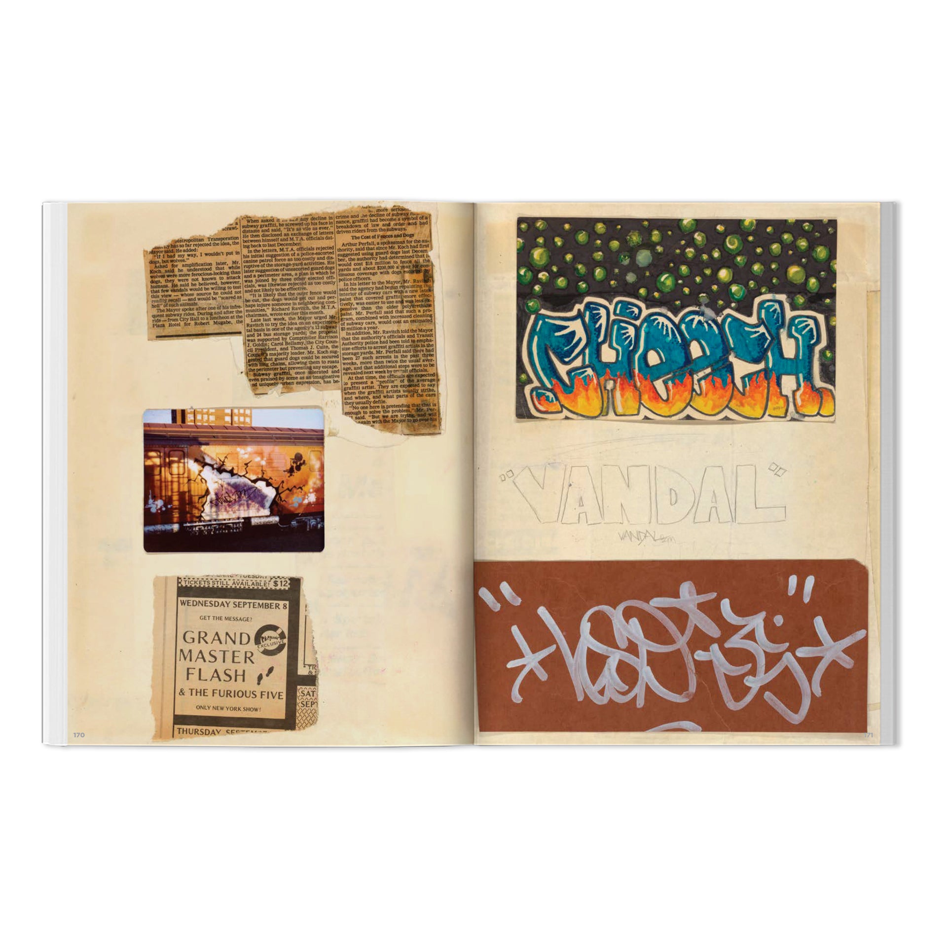 ZEPHYR: Graffiti Black Book/Scrapbook: 1978 & Beyond Book