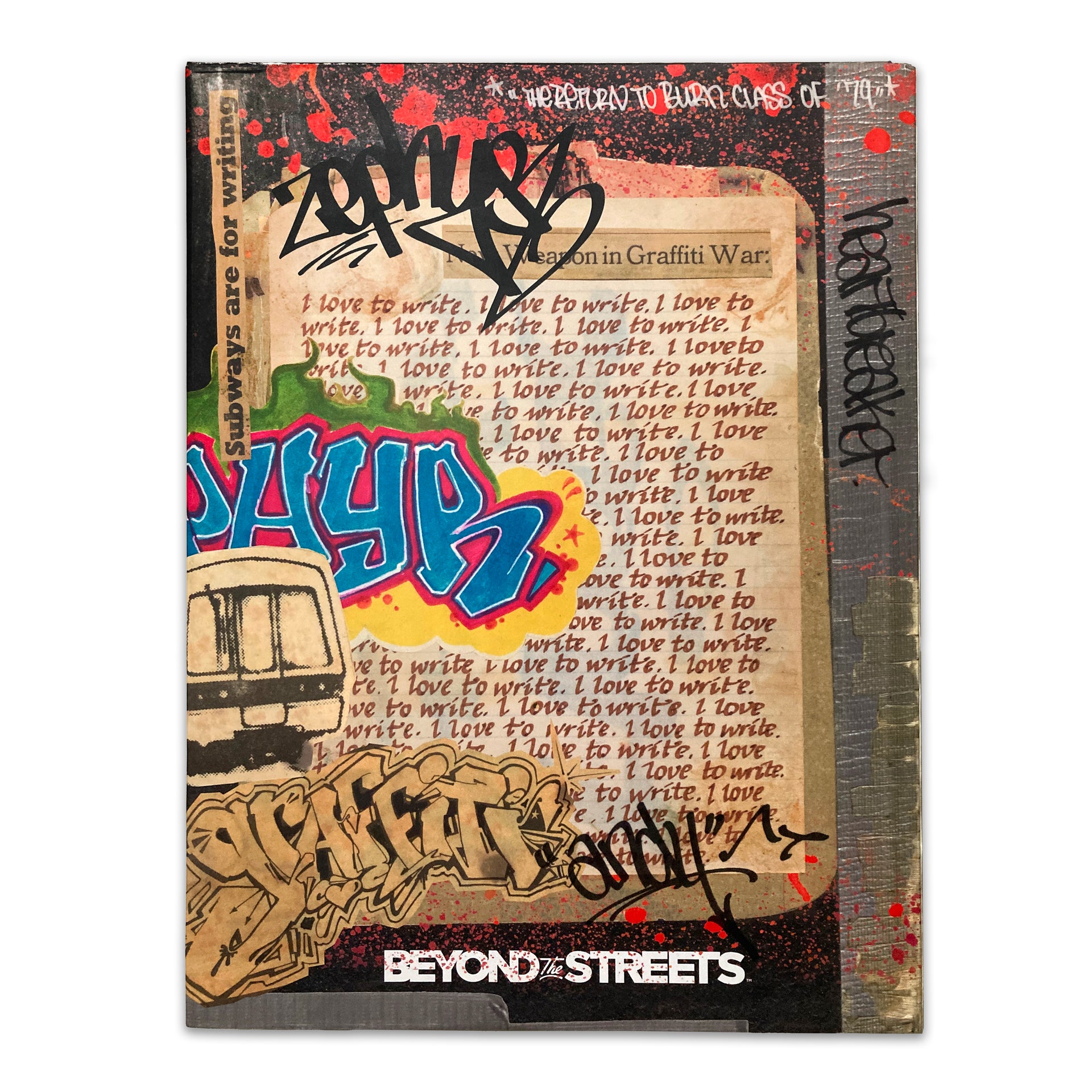 ZEPHYR: Graffiti Black Book/Scrapbook: 1978 & Beyond Book