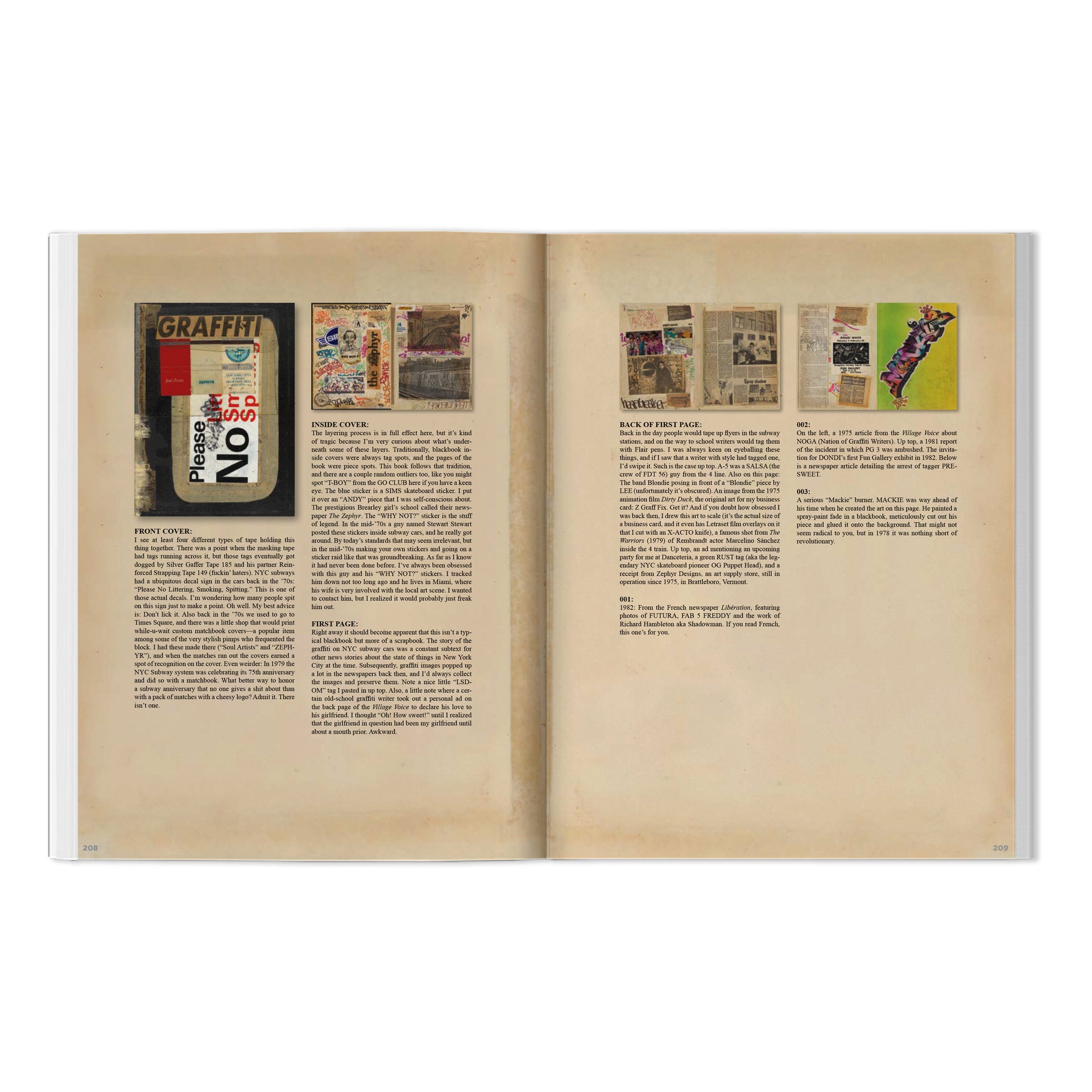 ZEPHYR: Graffiti Black Book/Scrapbook: 1978 & Beyond Book