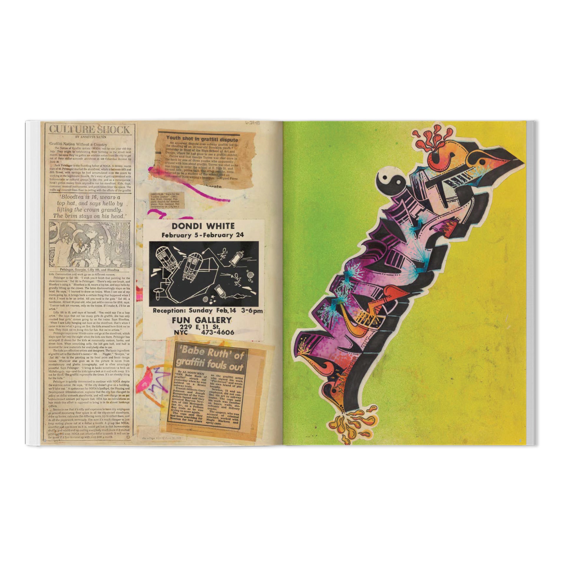 ZEPHYR: Graffiti Black Book/Scrapbook: 1978 & Beyond Book