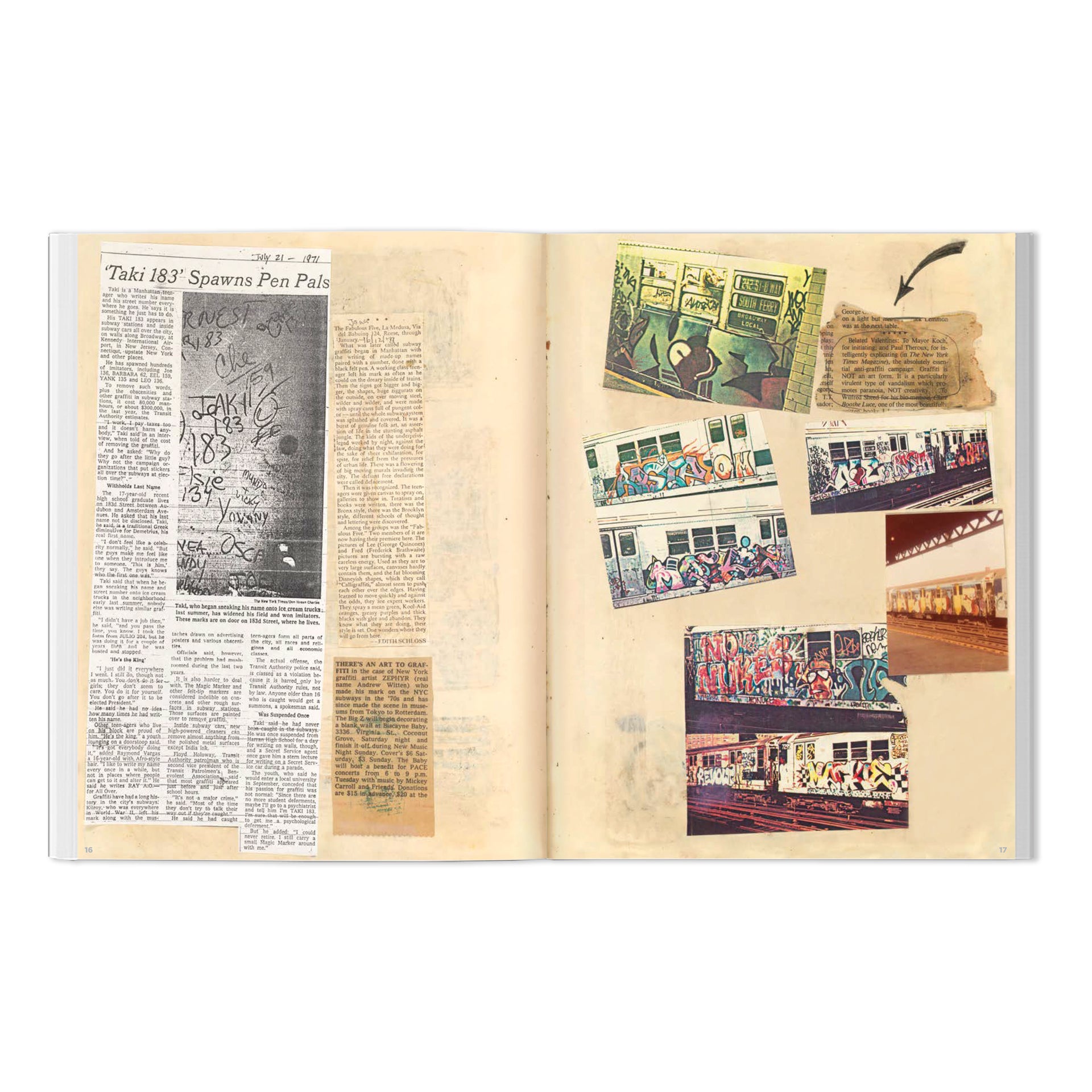 ZEPHYR: Graffiti Black Book/Scrapbook: 1978 & Beyond Book