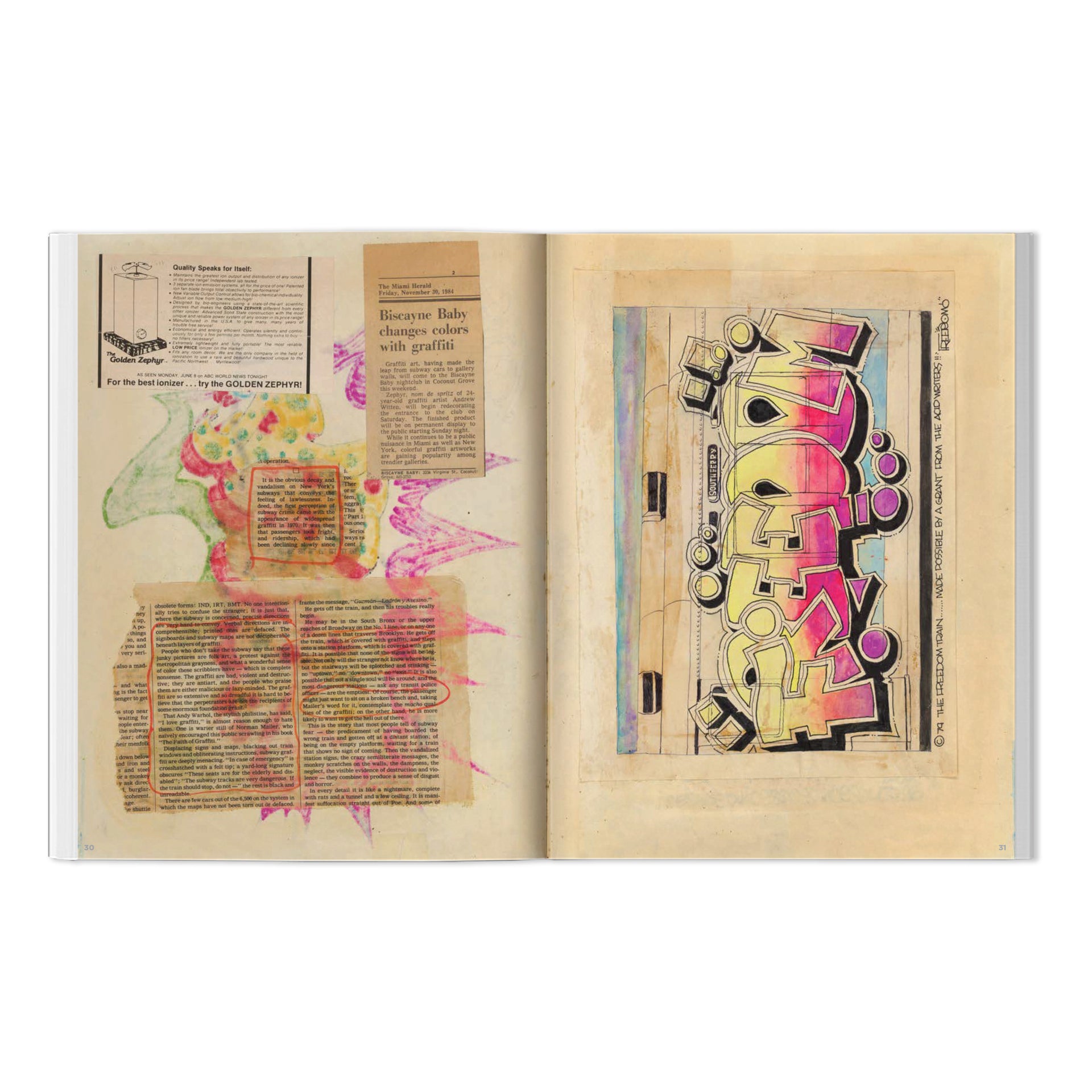 ZEPHYR: Graffiti Black Book/Scrapbook: 1978 & Beyond Book