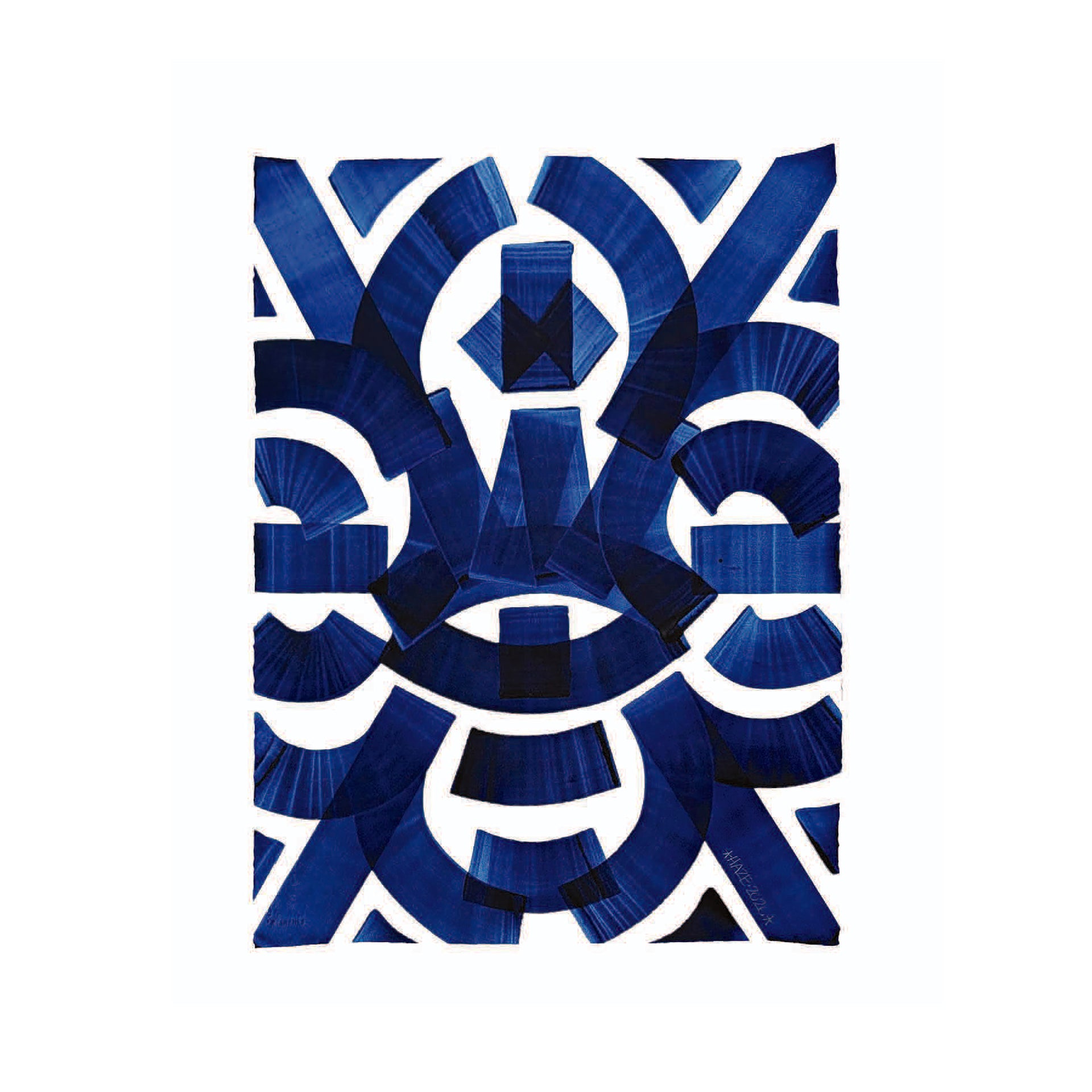 Eric HAZE: Indigo Crowns B, 2026