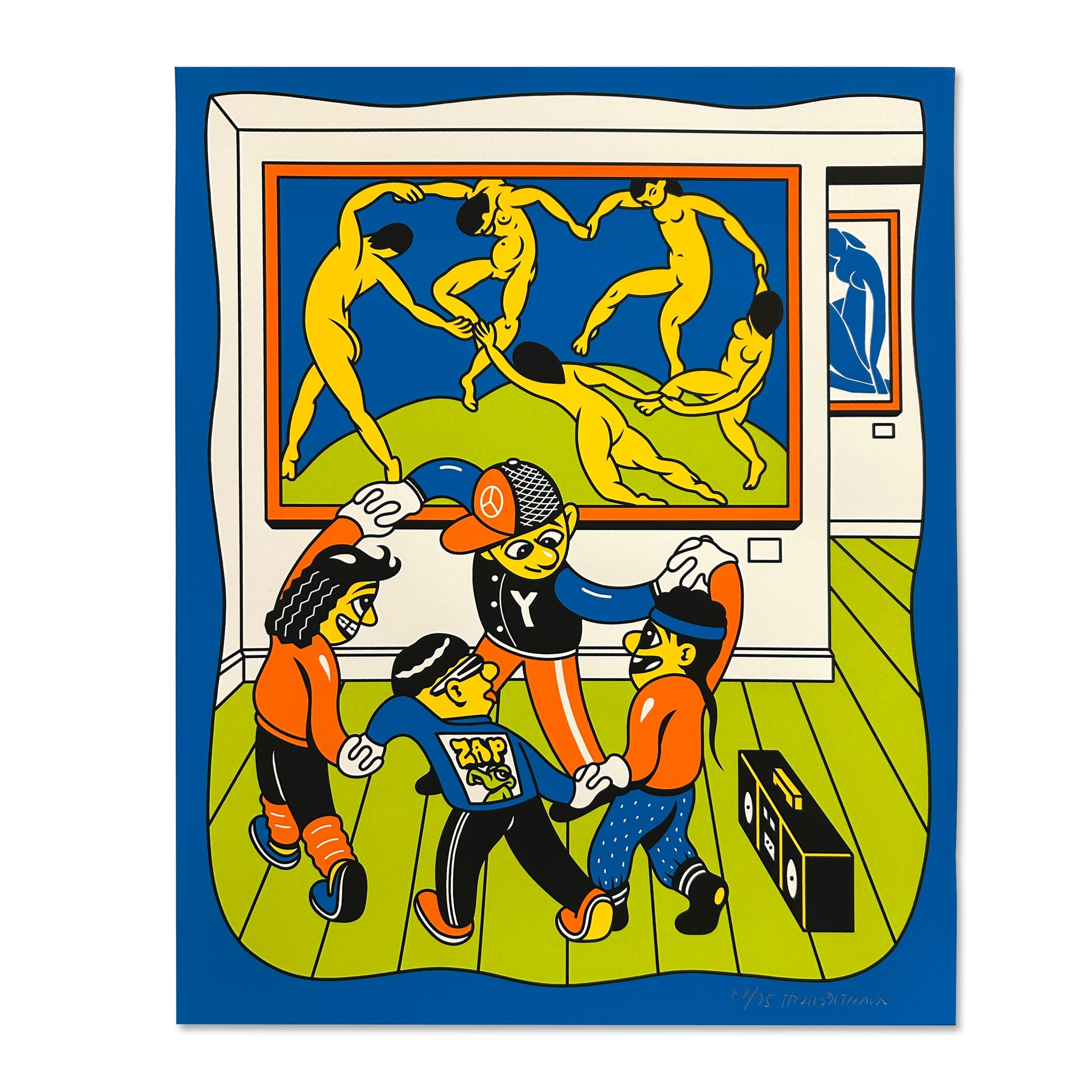 HUSKMITNAVN: The Wave Print