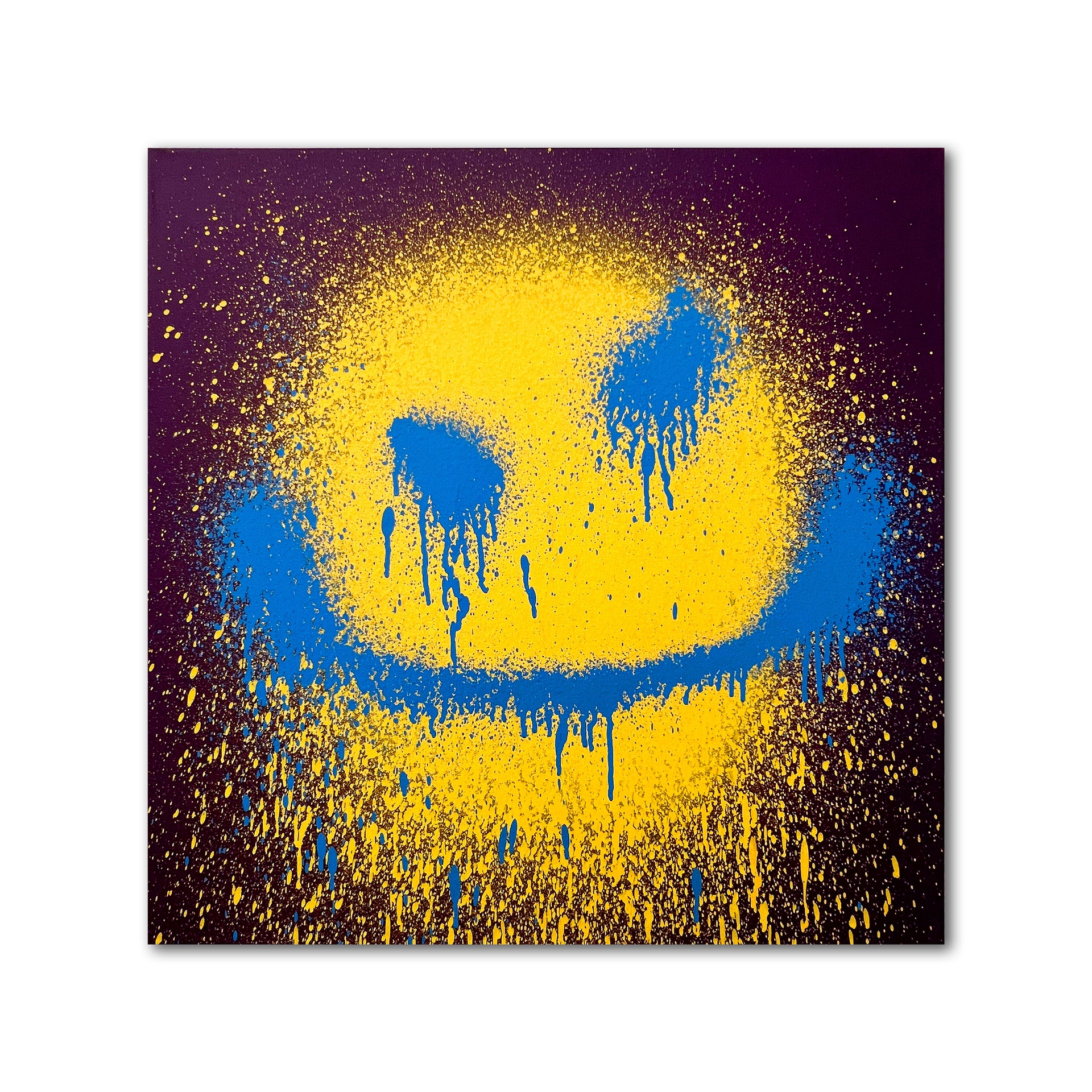 KATSU: UNTITLED (Purple, Yellow Blue), 2026