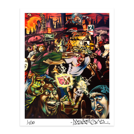 MEAR ONE: Babylon Overdrive Print
