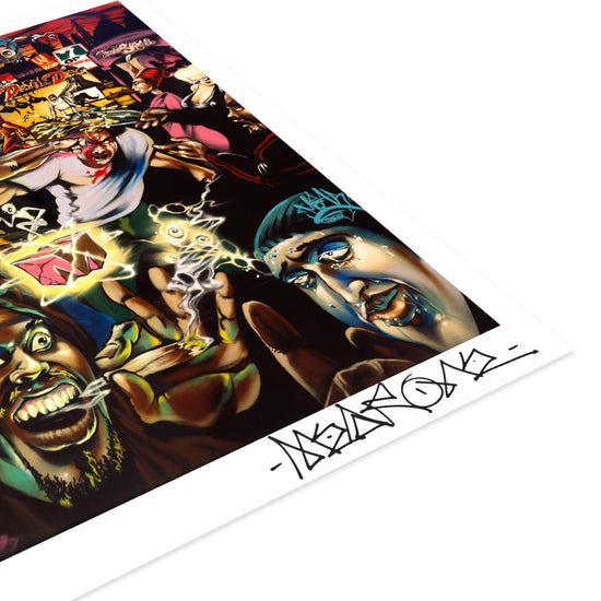 MEAR ONE: Babylon Overdrive Print