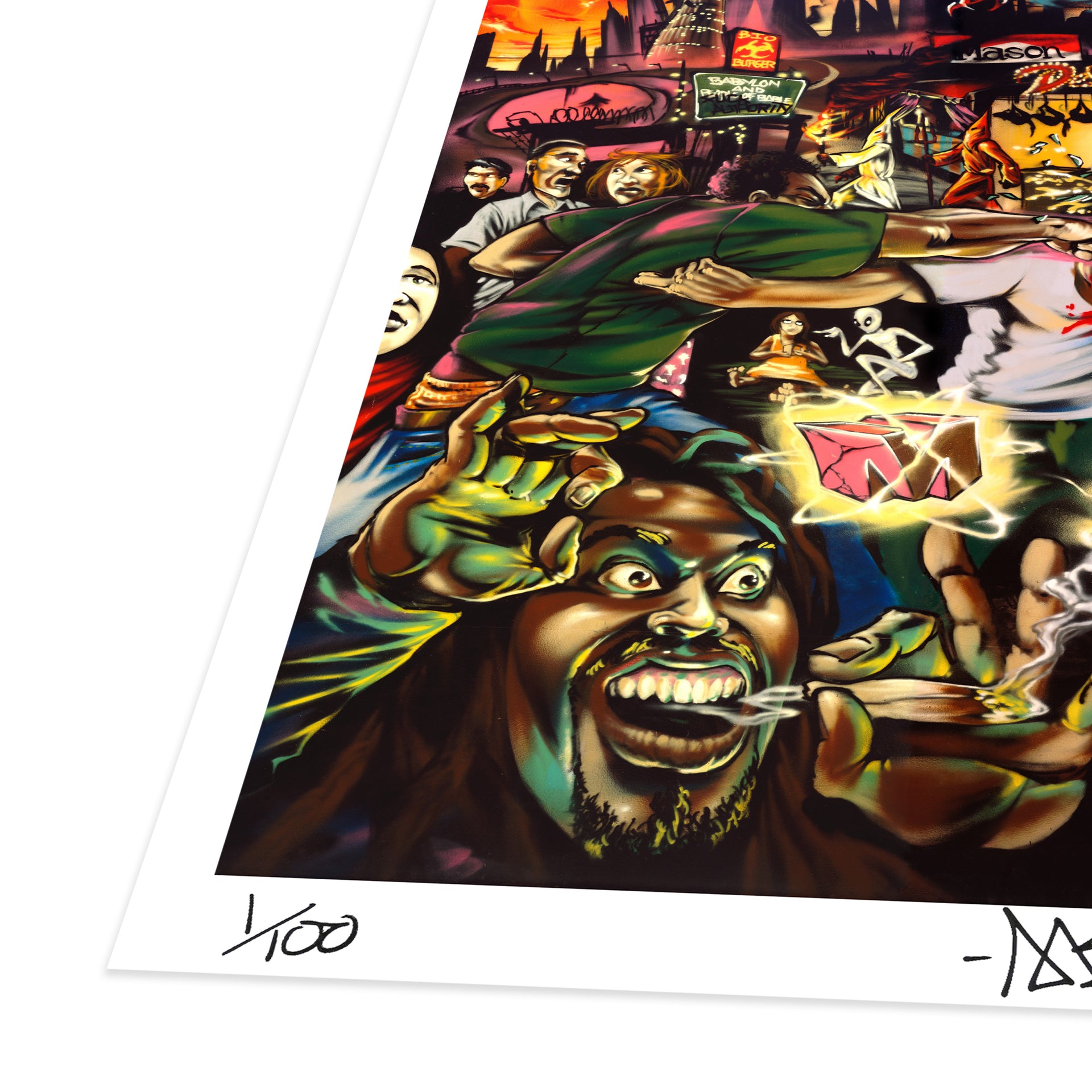MEAR ONE: Babylon Overdrive Print
